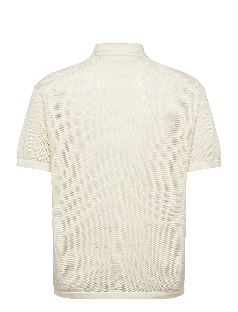 Tommy Hilfiger - DC S/S CARDIGAN - kootud polosärgid - ivory - 2