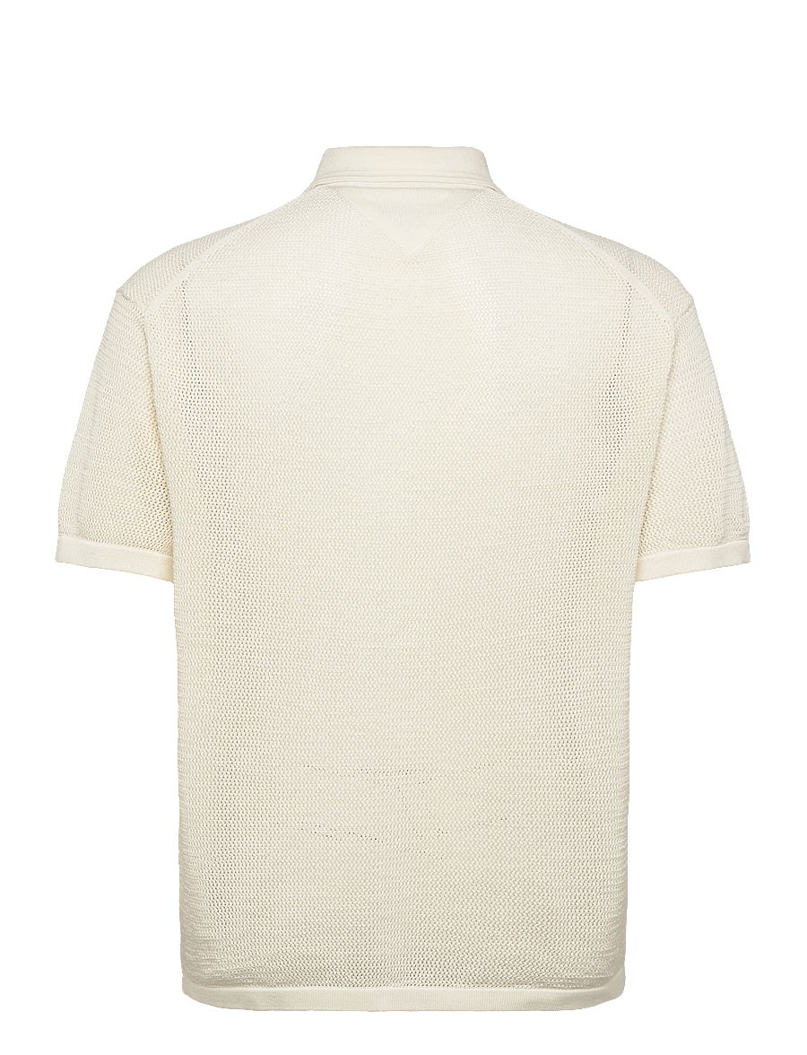 Tommy Hilfiger - DC S/S CARDIGAN - kootud polosärgid - ivory - 2