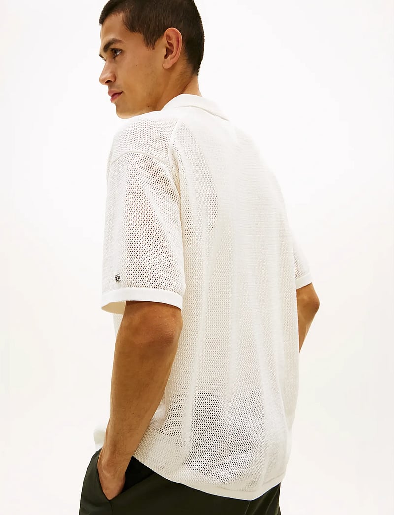 Tommy Hilfiger - DC S/S CARDIGAN - kootud polosärgid - ivory - 5