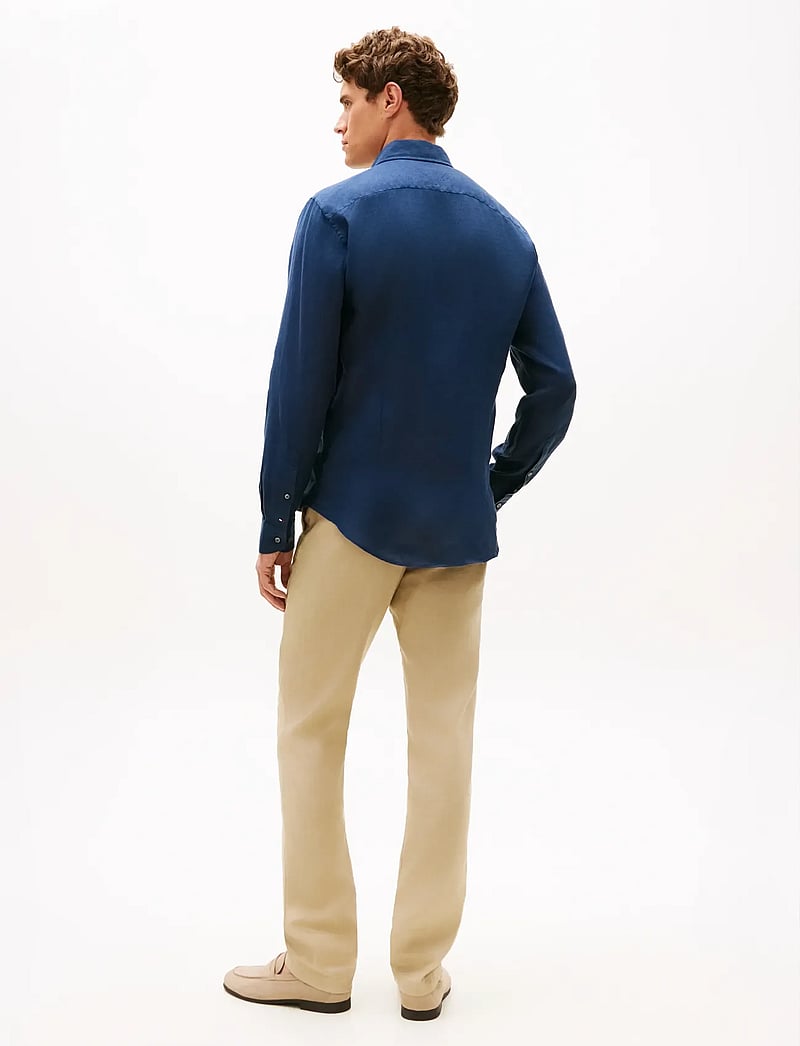 Tommy Hilfiger - DC LINEN SHIRT - leinenhemden - navy iris - 2