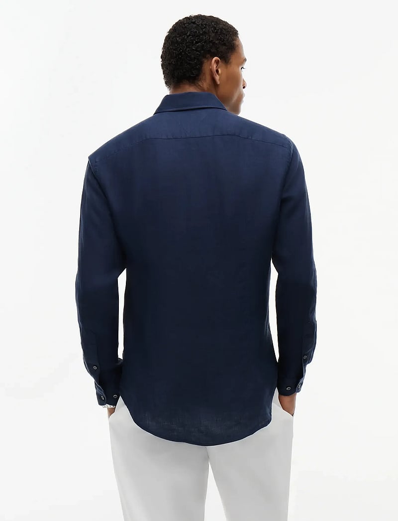 Tommy Hilfiger - DC LINEN SHIRT - hørskjorter - navy iris - 2