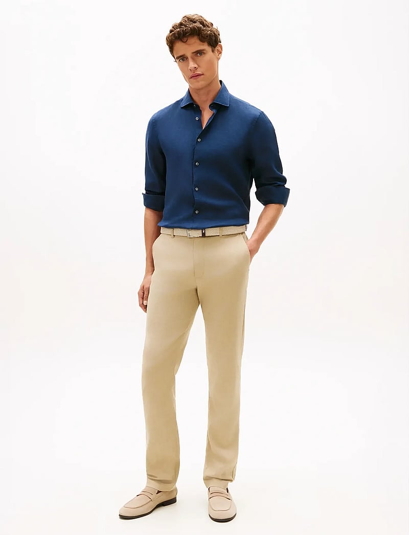 Tommy Hilfiger - DC LINEN SHIRT - leinenhemden - navy iris - 3