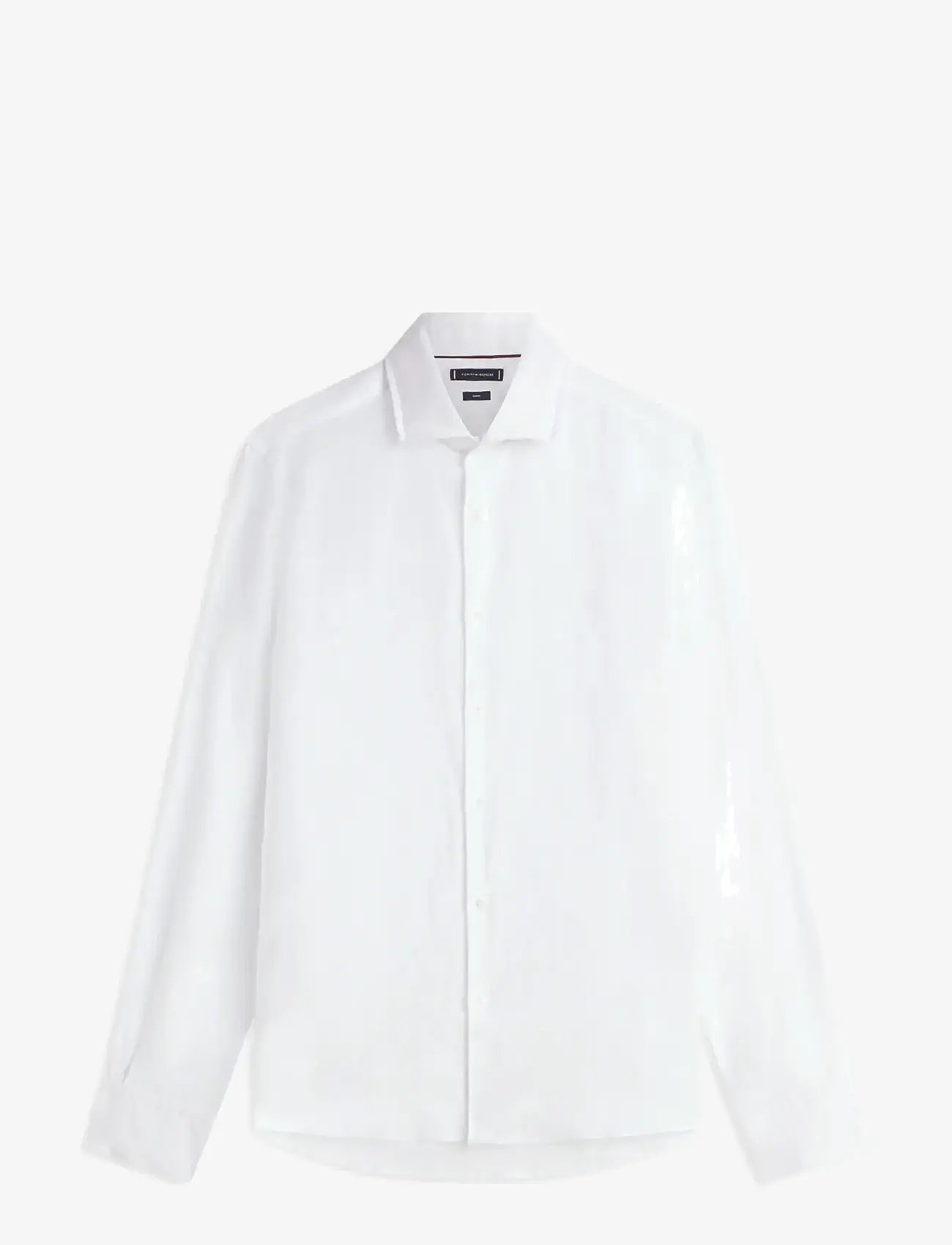Tommy Hilfiger - DC LINEN SHIRT - hørskjorter - optic white - 1