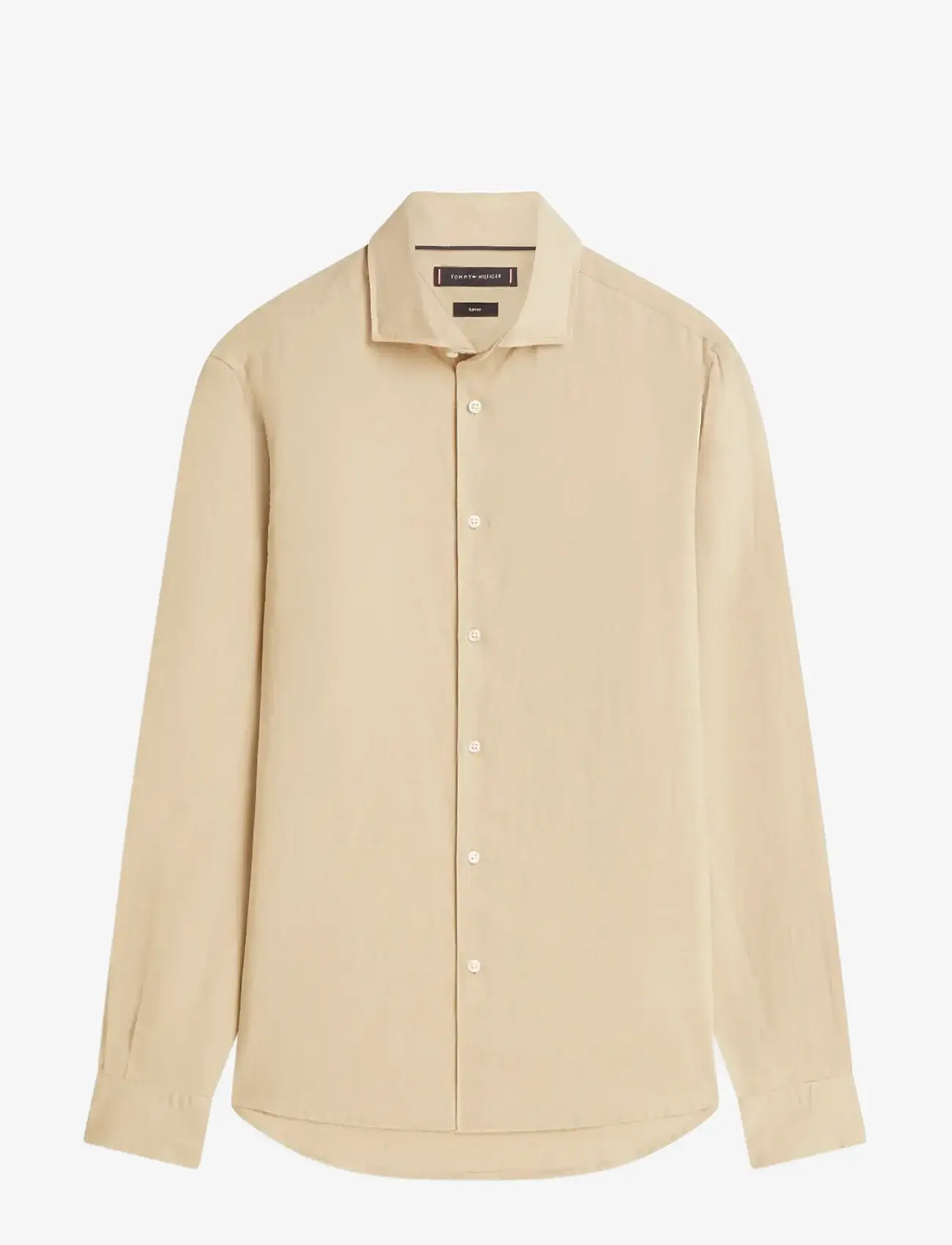 Tommy Hilfiger - DC LINEN SHIRT - linased särgid - sandalwood - 1