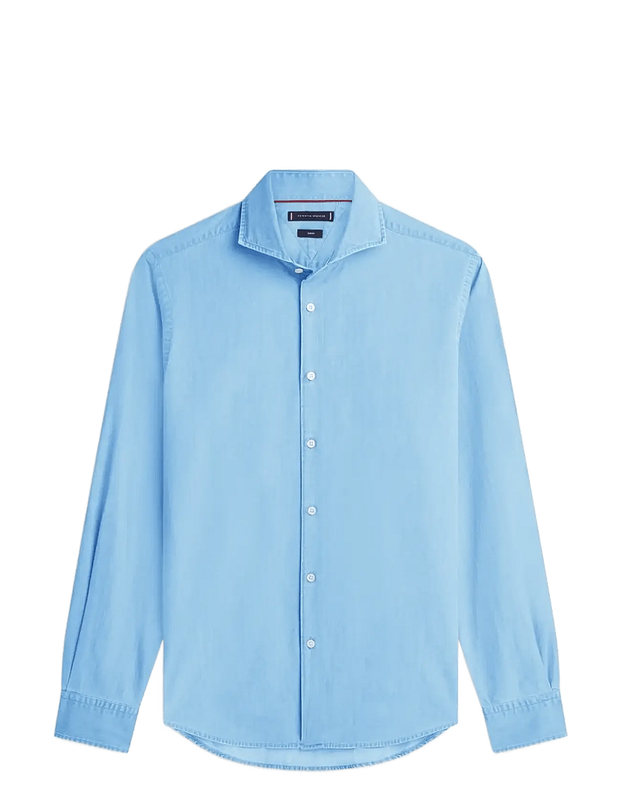 Tommy Hilfiger - DC DENIM SHIRT - casual overhemden - indigo blue bell - 1