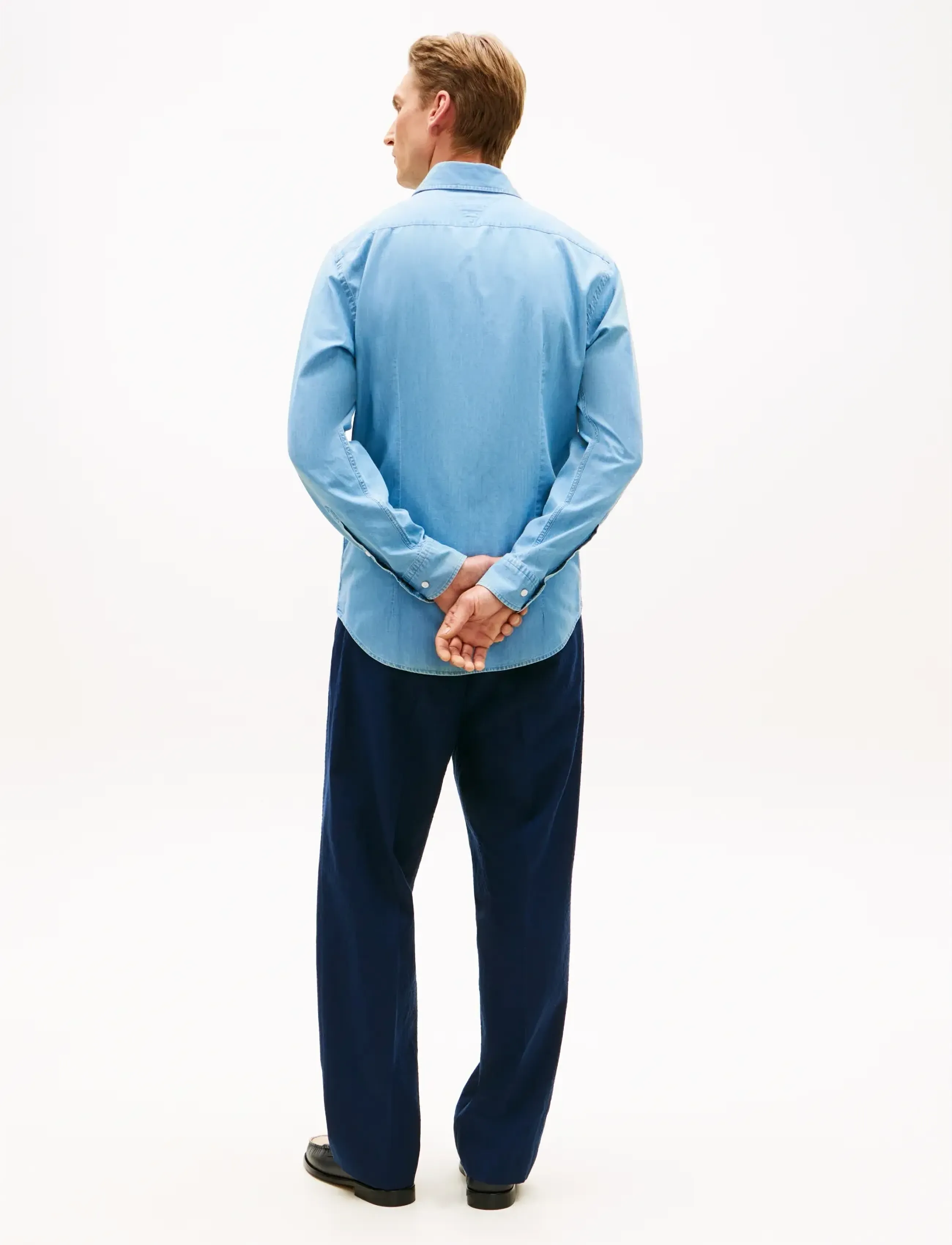 Tommy Hilfiger - DC DENIM SHIRT - avslappede skjorter - indigo blue bell - 2