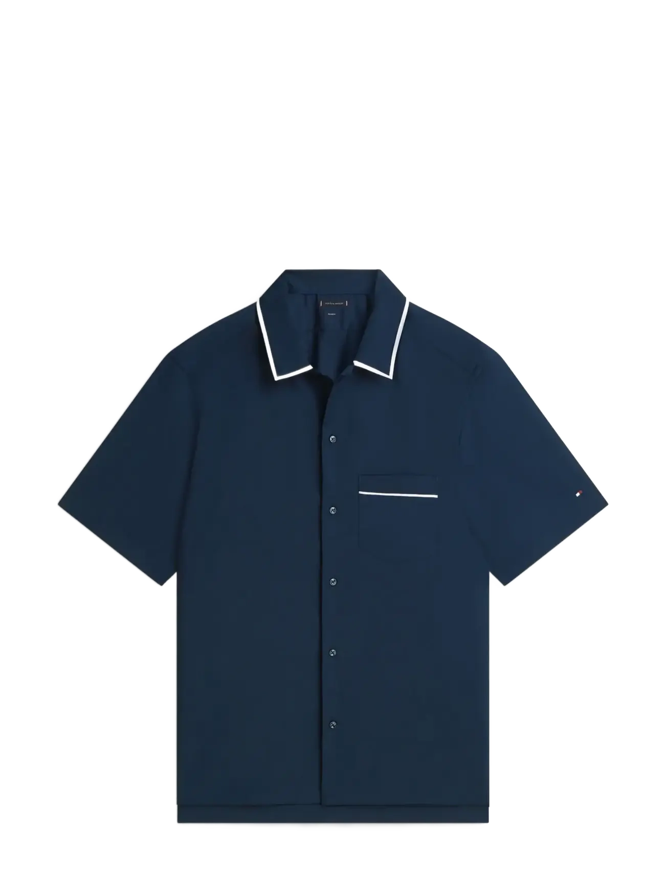 TOMMY HILFIGER Dc Summer Wolle S/S/ Shirt Navy - XXL - Herren