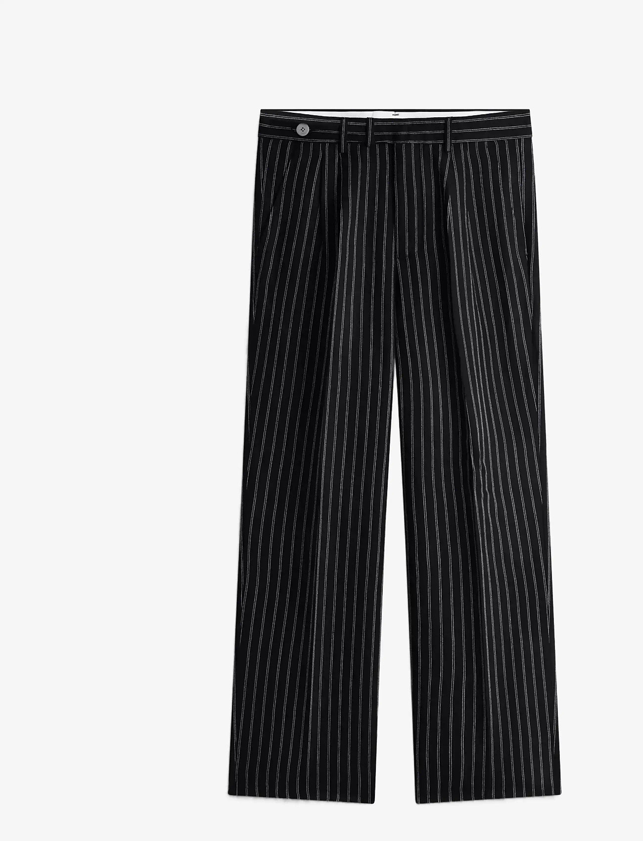 Tommy Hilfiger - DC STRIPE PANTS - midsummer - black white - 1