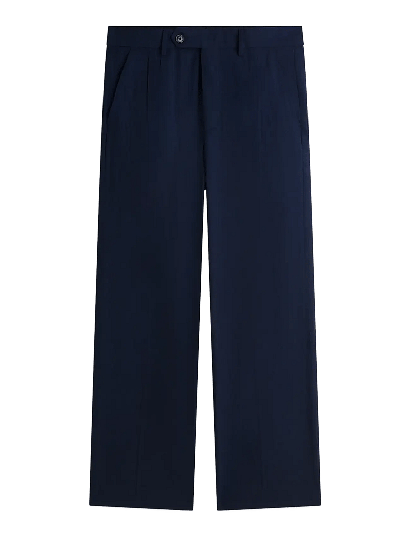 Tommy Hilfiger - DC SEERSUCKER PANTS - casual - navy iris - 1