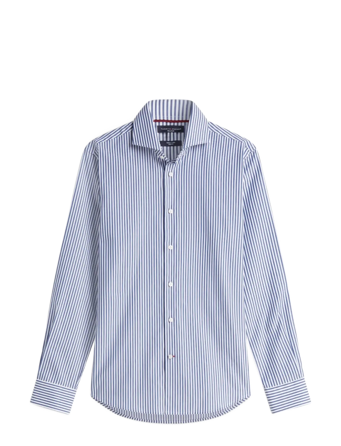 Tommy Hilfiger - NY FLEX COLLAR CLSSC STRP SHIRT - randiga skjortor - brilliant navy   white - 1