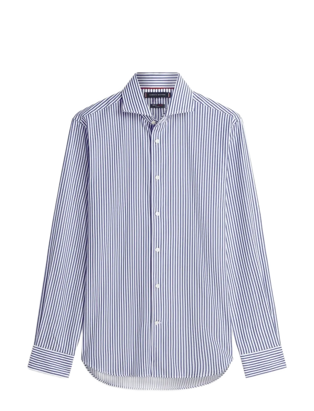 TOMMY HILFIGER Ny Flex Collar Clssc Strp Shirt Blau - R/42 - Herren