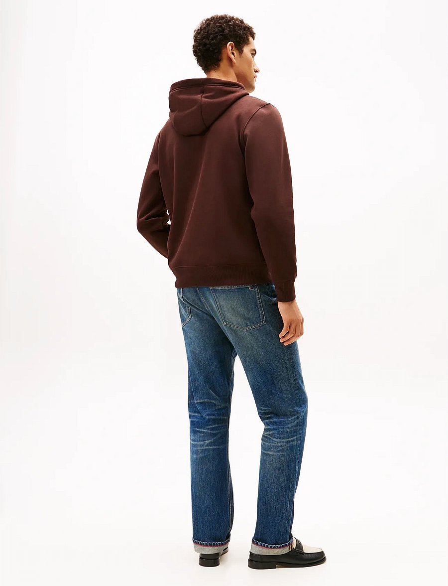 Tommy Hilfiger - TOMMY EMBRO FLAG HOODIE - kapuutsiga pusad - chocolate - 3