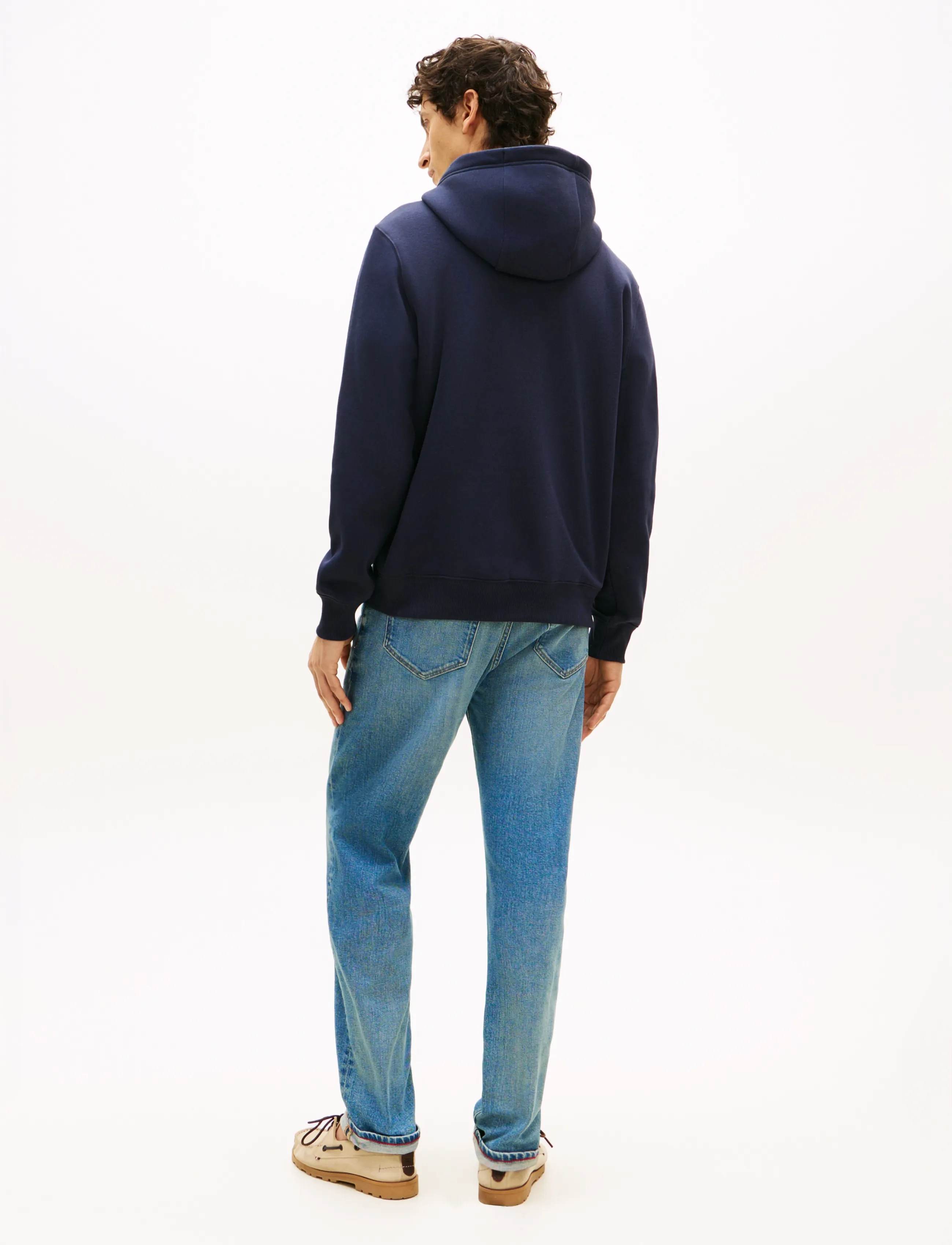 Tommy Hilfiger - TOMMY EMBRO FLAG HOODIE - kapuzenpullover - navy blue - 2