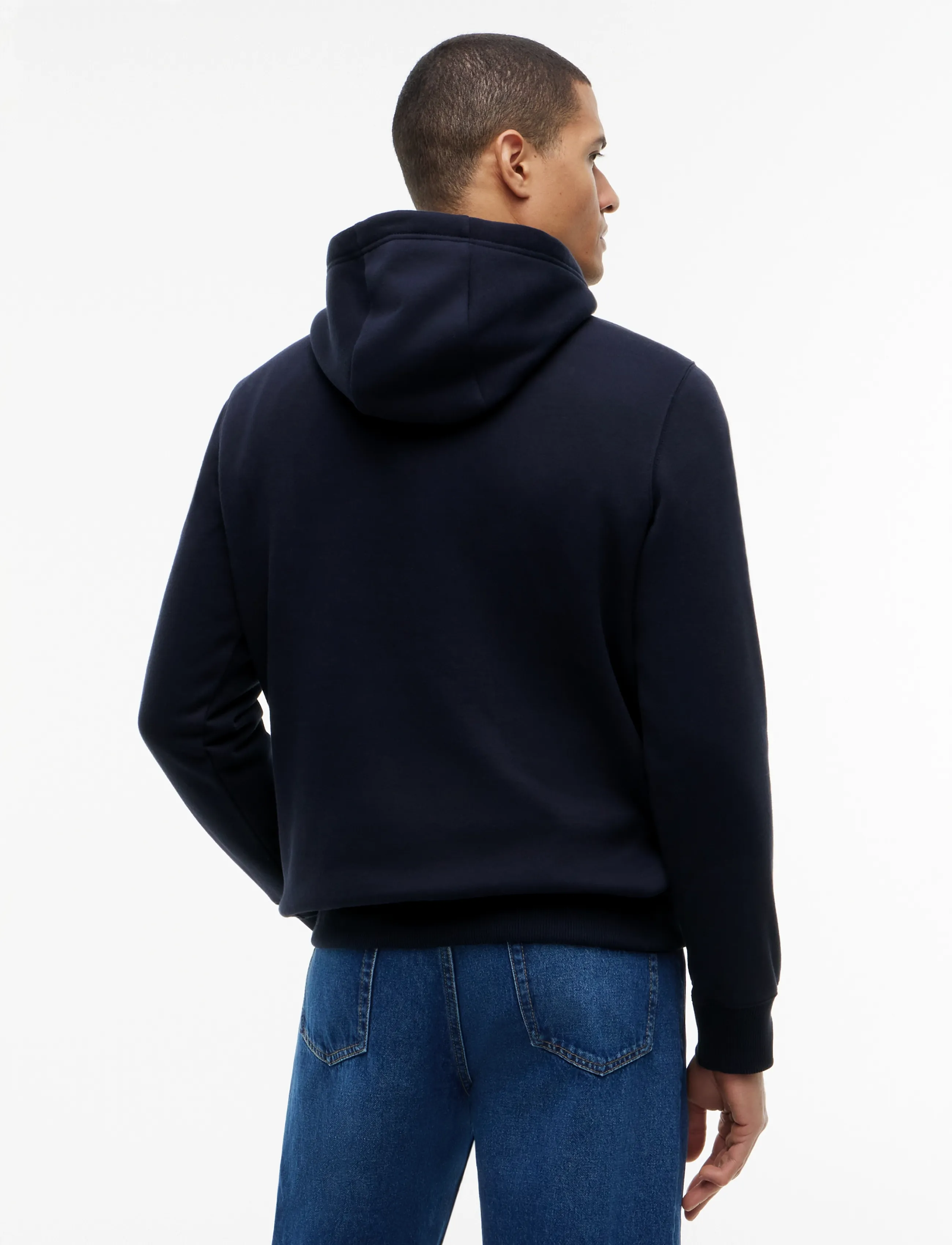 Tommy Hilfiger - HILFIGER EMBRO FLAG HOODIE - hoodies - navy blue - 3