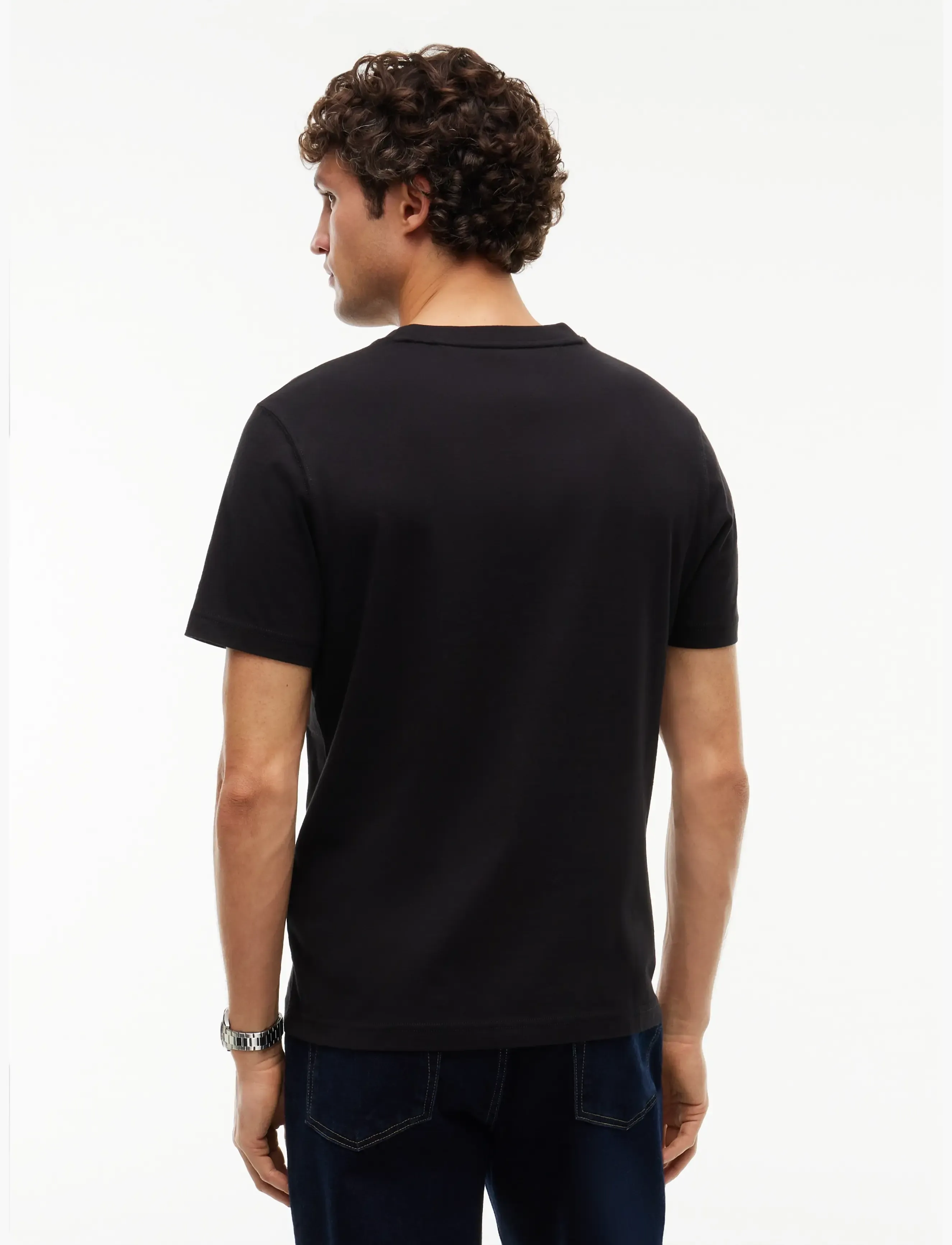 Tommy Hilfiger - HILFIGER EMBRO FLAG T-SHIRT - kurzärmelige - black - 2