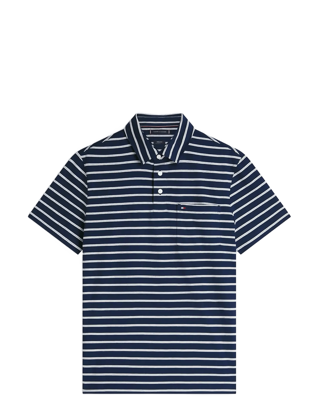 Tommy Hilfiger | Single Jersey Stripe Reg Polo | XS