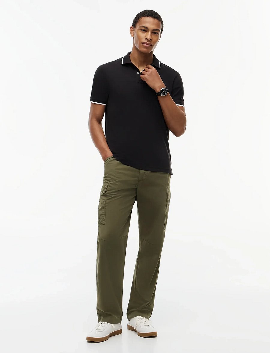 Tommy Hilfiger - PIQUE UNDERCOLLAR REG POLO - lühikeste varrukatega polod - black - 4