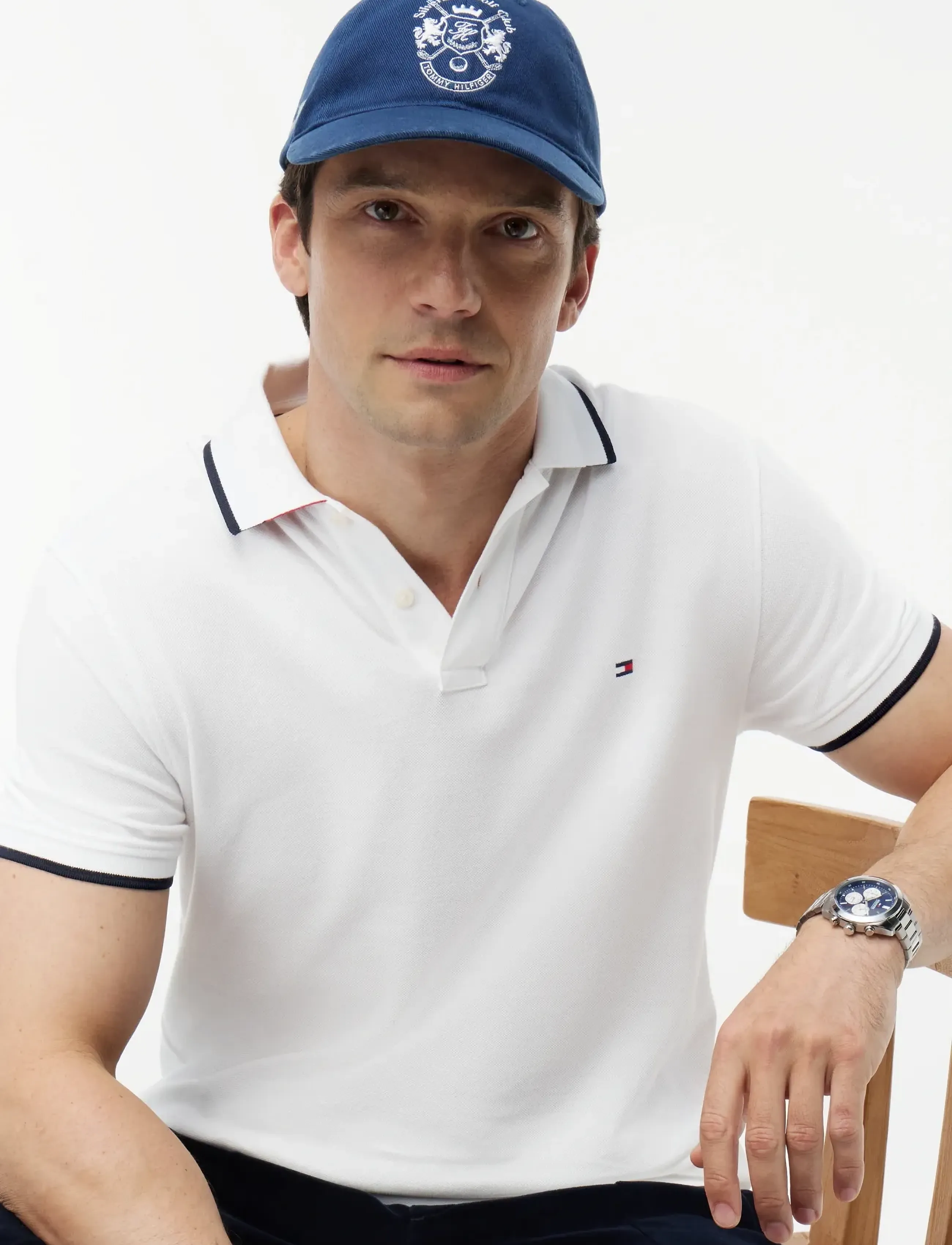 Polotröjor med korta ärmar Tommy Hilfiger Mw0mw42748 7