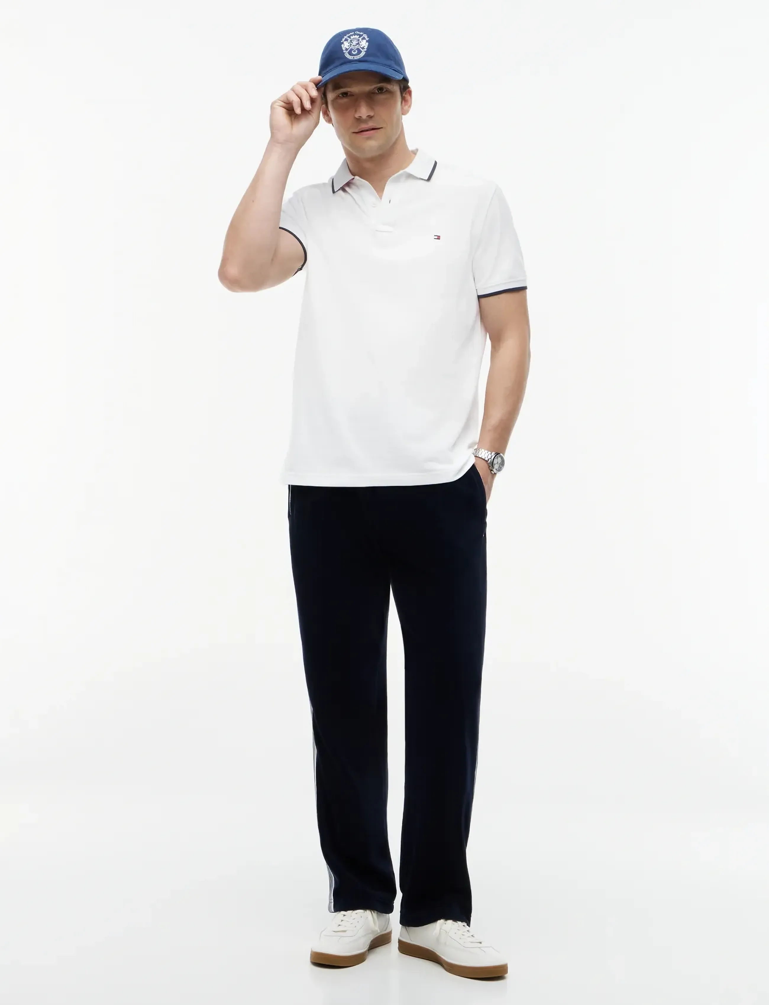 Polotröjor med korta ärmar Tommy Hilfiger Mw0mw42748 8