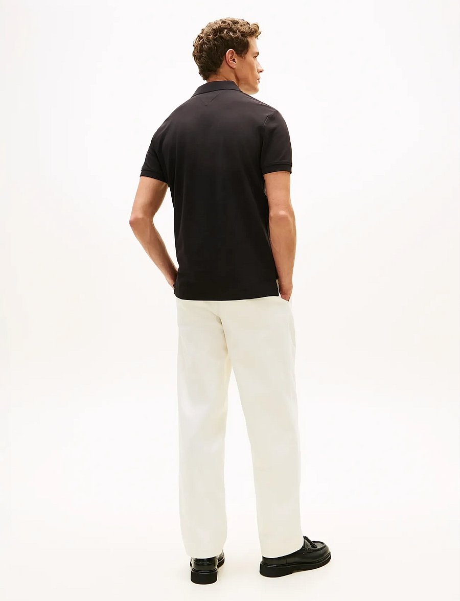 Tommy Hilfiger - LEFT CHEST GRAPHIC REG POLO - kurzärmelig - black - 2
