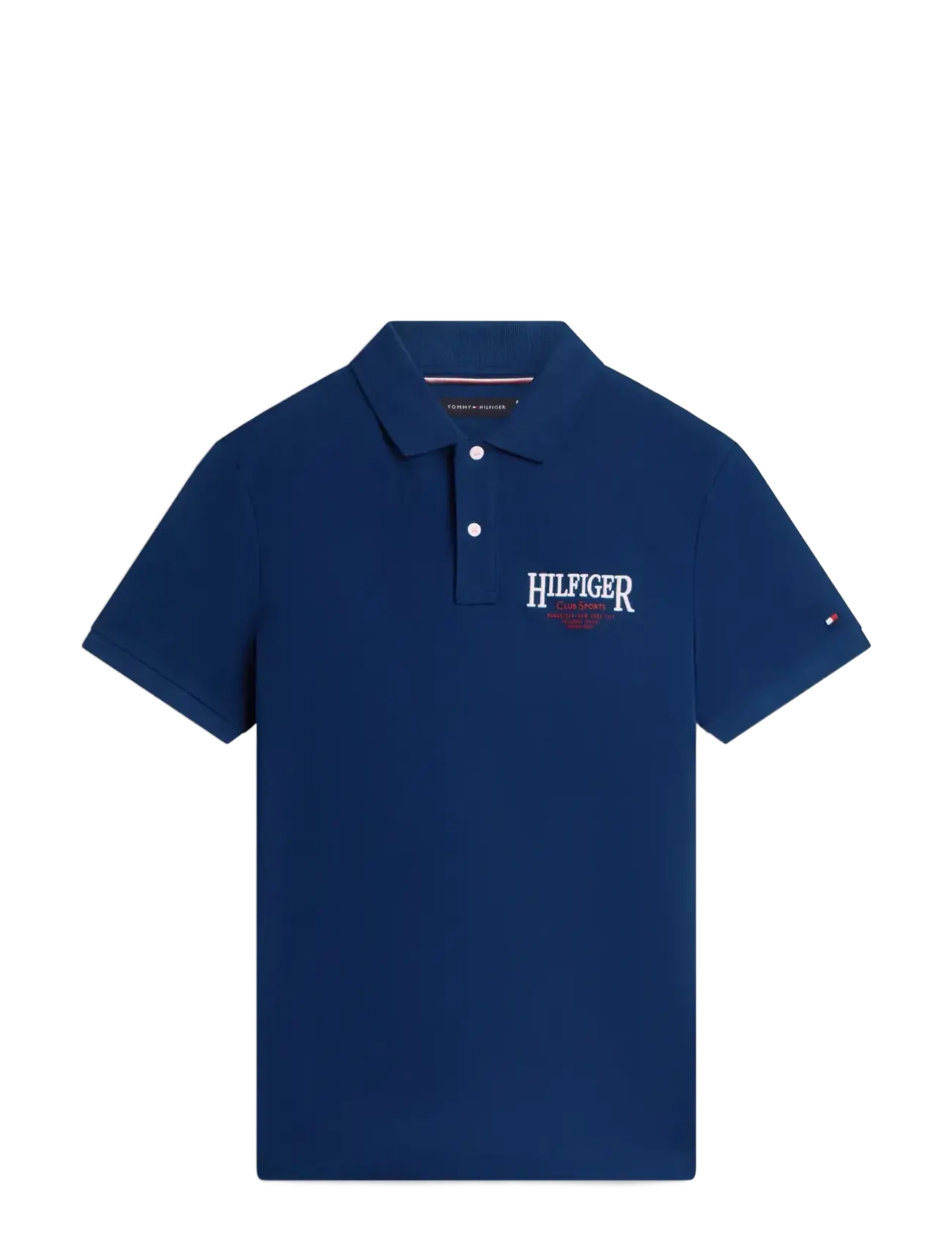 TOMMY HILFIGER Left Chest Graphic Reg Polo Navy - XL - Herren