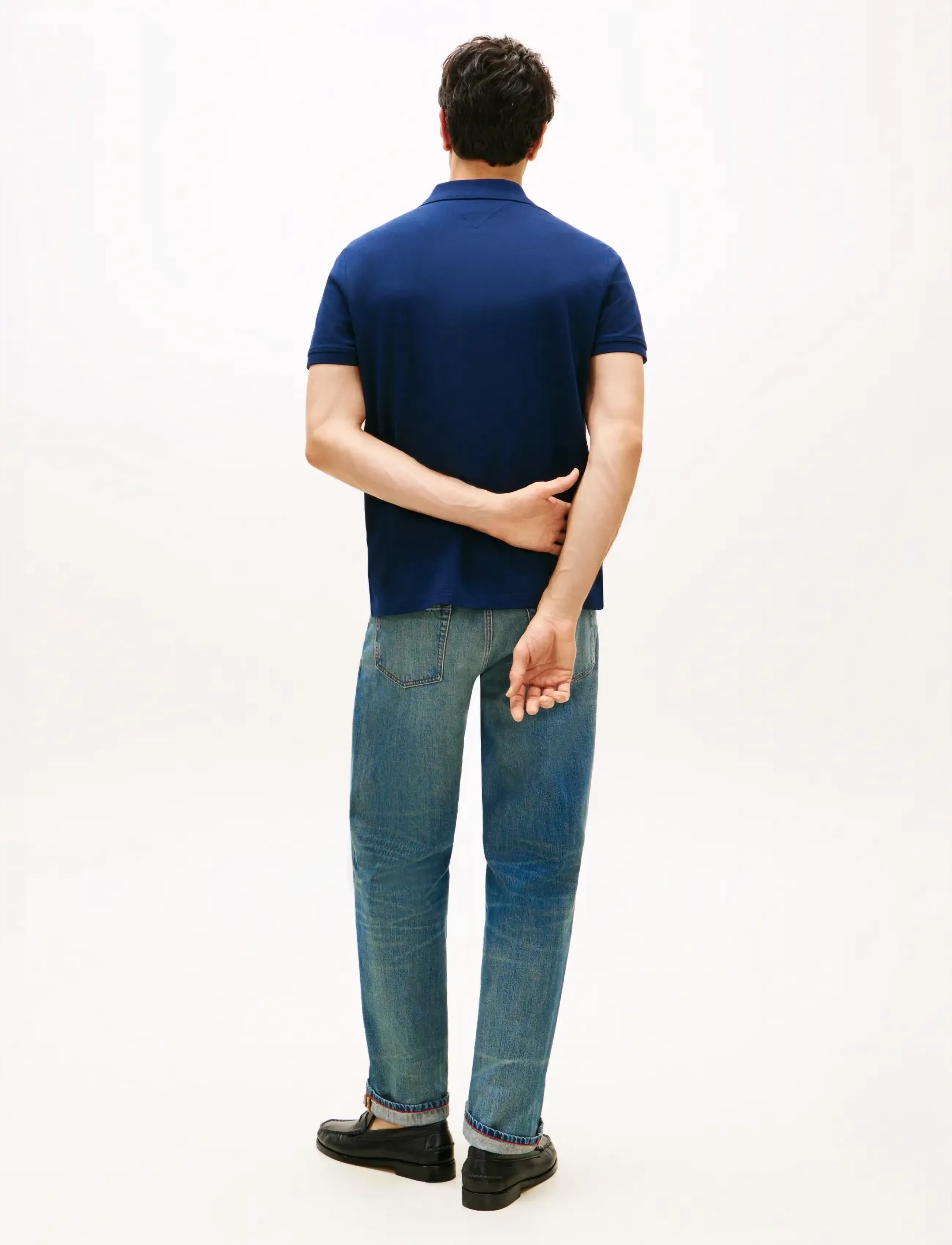 Tommy Hilfiger - LEFT CHEST GRAPHIC REG POLO - short-sleeved polos - carbon navy - 3