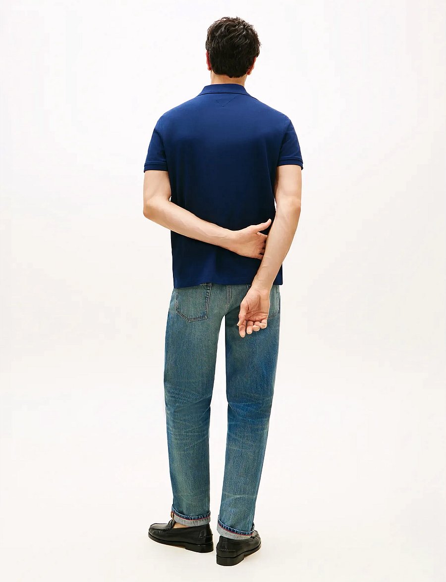Tommy Hilfiger - LEFT CHEST GRAPHIC REG POLO - lühikeste varrukatega polod - carbon navy - 3