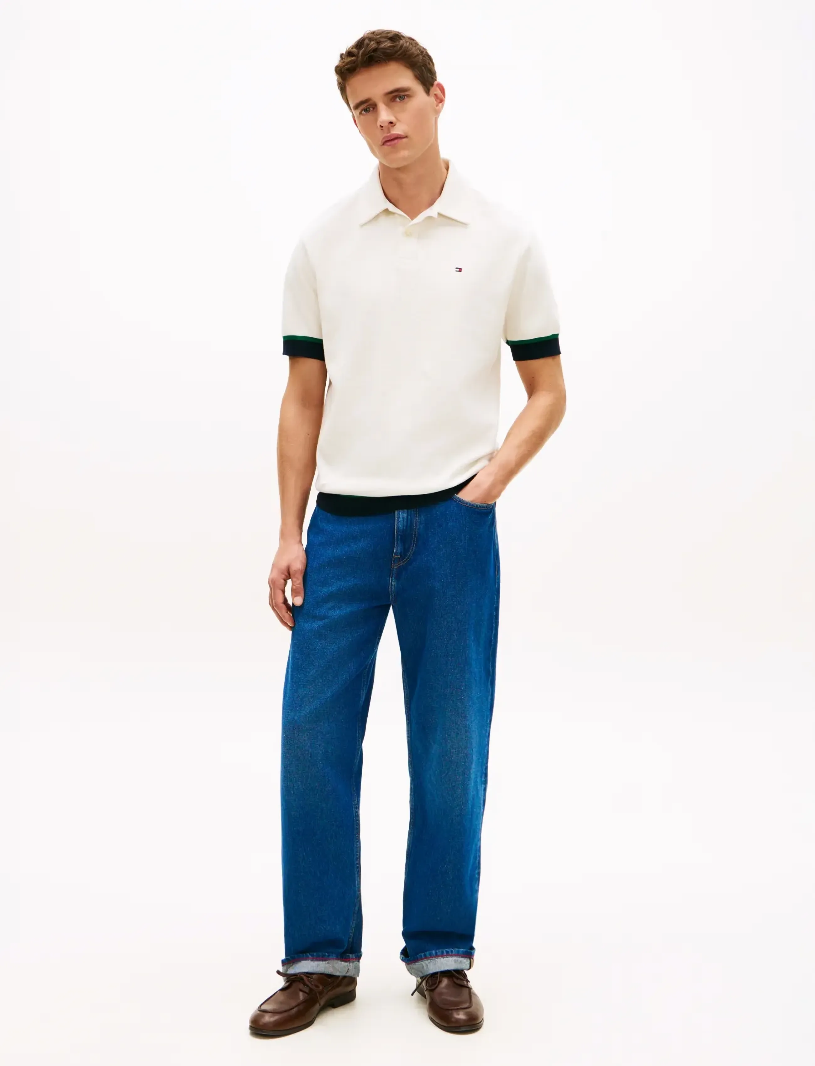 Tommy Hilfiger - LINKED REG POLO - ivory petal - 3