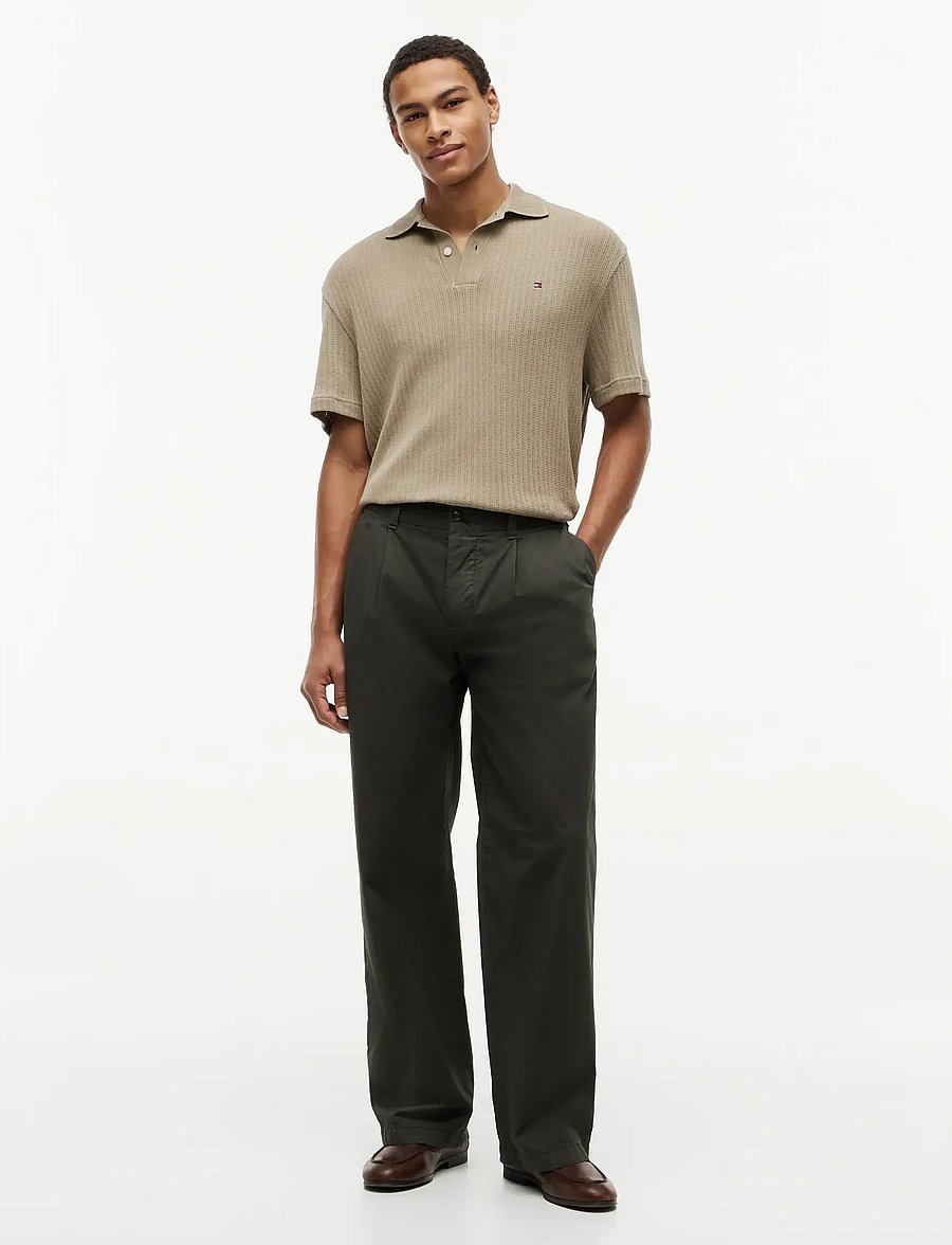 Tommy Hilfiger - OPEN KNIT RELAXED FIT POLO - polostrik - keystone - 4