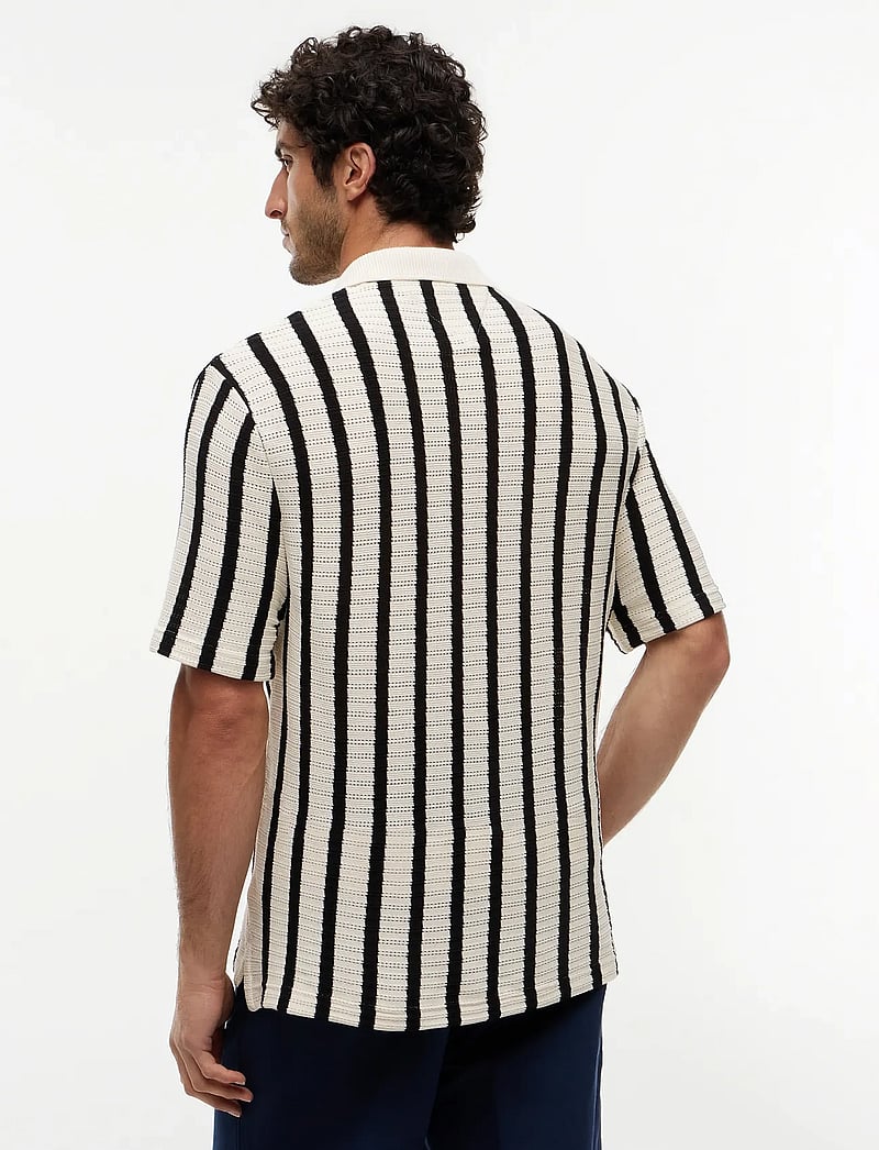 Tommy Hilfiger - OPEN KNIT RELAXED FIT POLO - polostrik - muslin black - 2