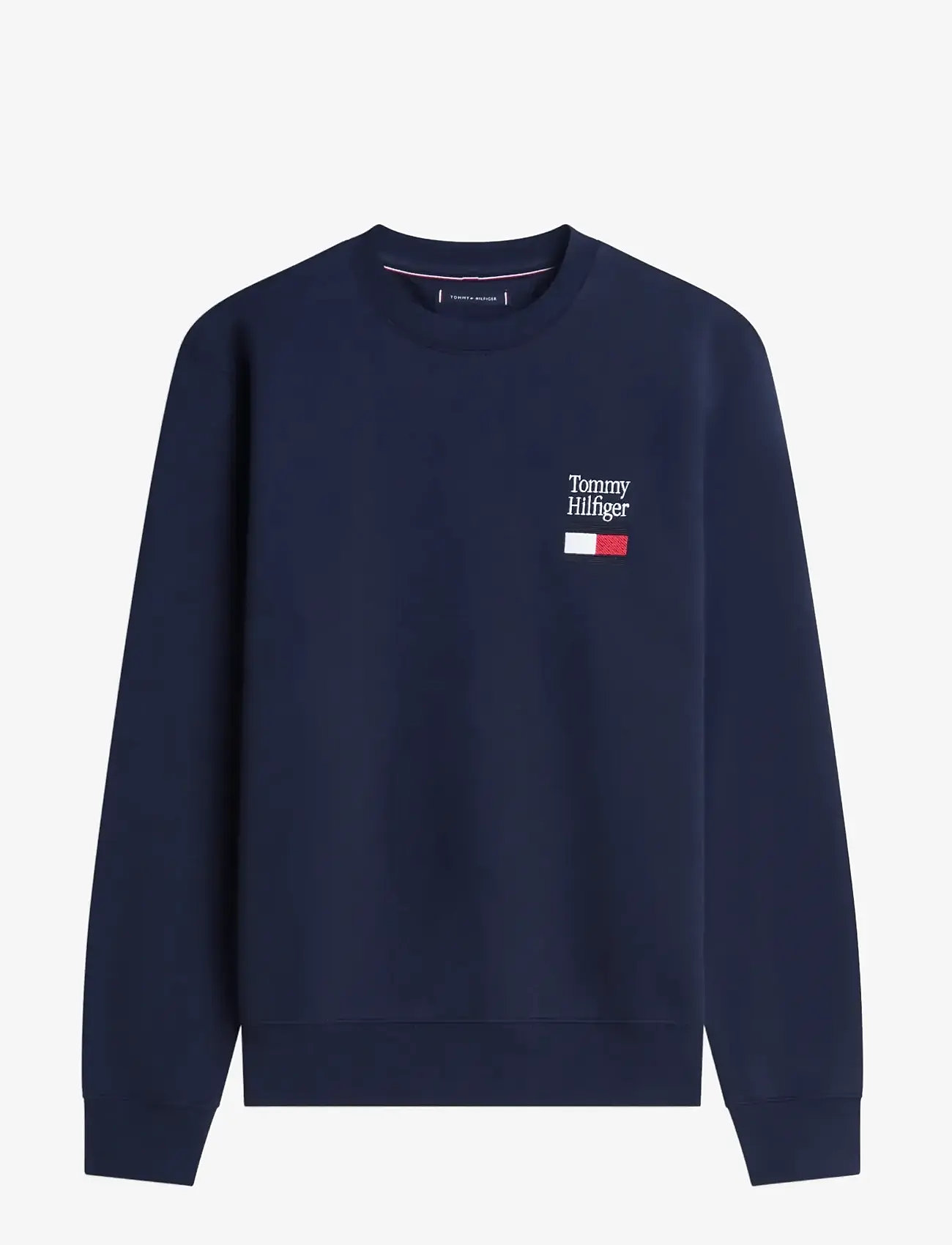 Tommy Hilfiger - TOMMY EMBRO FLAG SWEATSHIRT - shoppa efter tillfälle - desert sky - 1