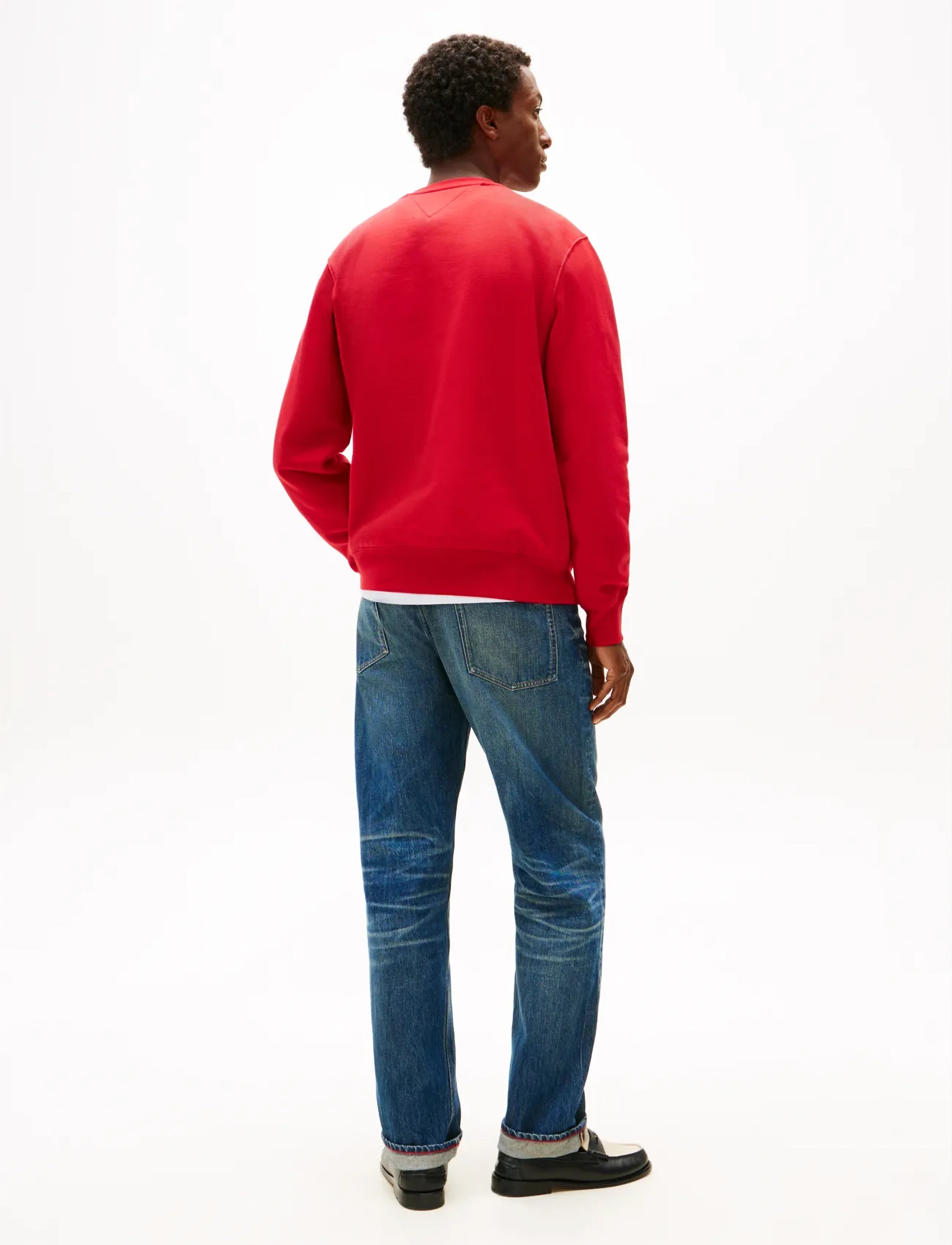 Tommy Hilfiger - TOMMY EMBRO FLAG SWEATSHIRT - shop by occasion - medium red - 3