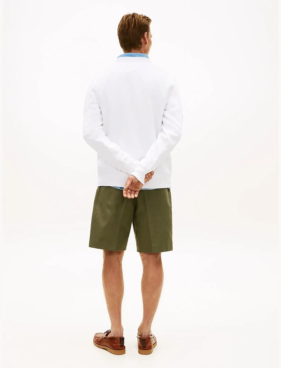 Tommy Hilfiger - TOMMY EMBRO FLAG SWEATSHIRT - dressipluusid - white - 2
