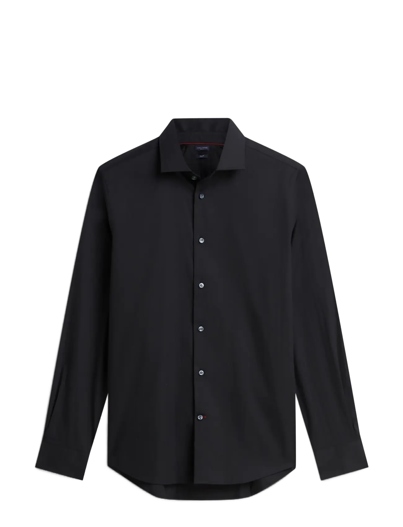 Tommy Hilfiger - NY FLEX COLLAR SOLID SHIRT - ametlikud särgid - black - 1