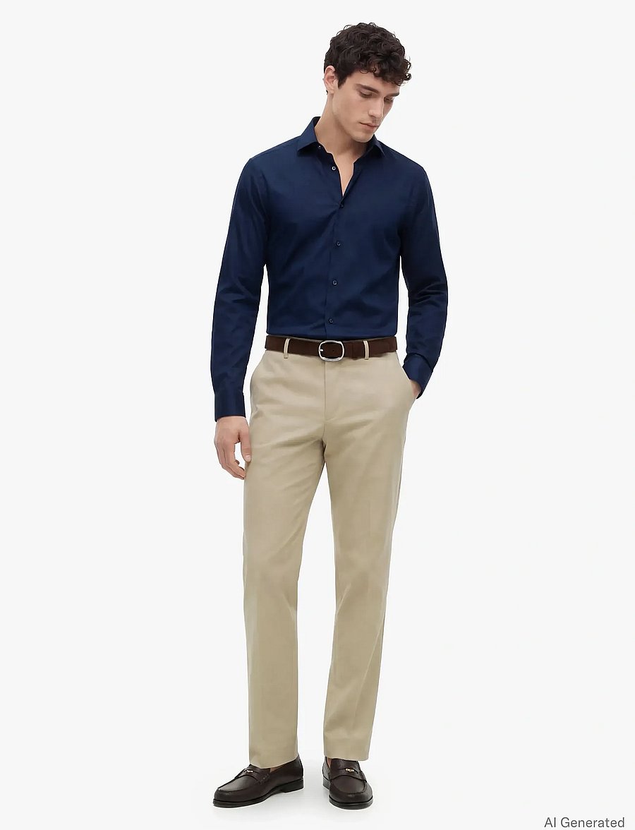 Tommy Hilfiger - NY FLEX COLLAR SOLID SHIRT - formelle hemden - navy iris - 4