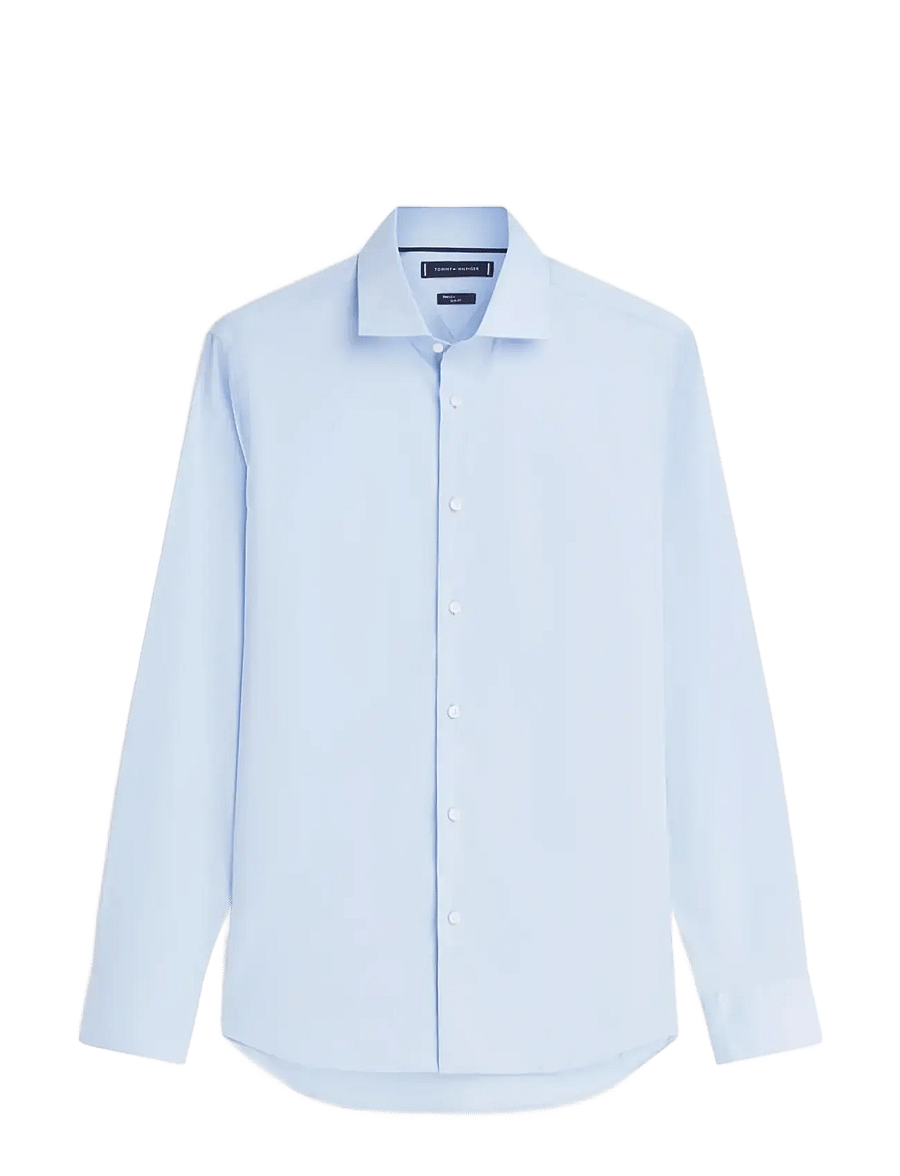 Tommy Hilfiger - NY FLEX COLLAR SOLID SHIRT - ametlikud särgid - sweet blue - 1