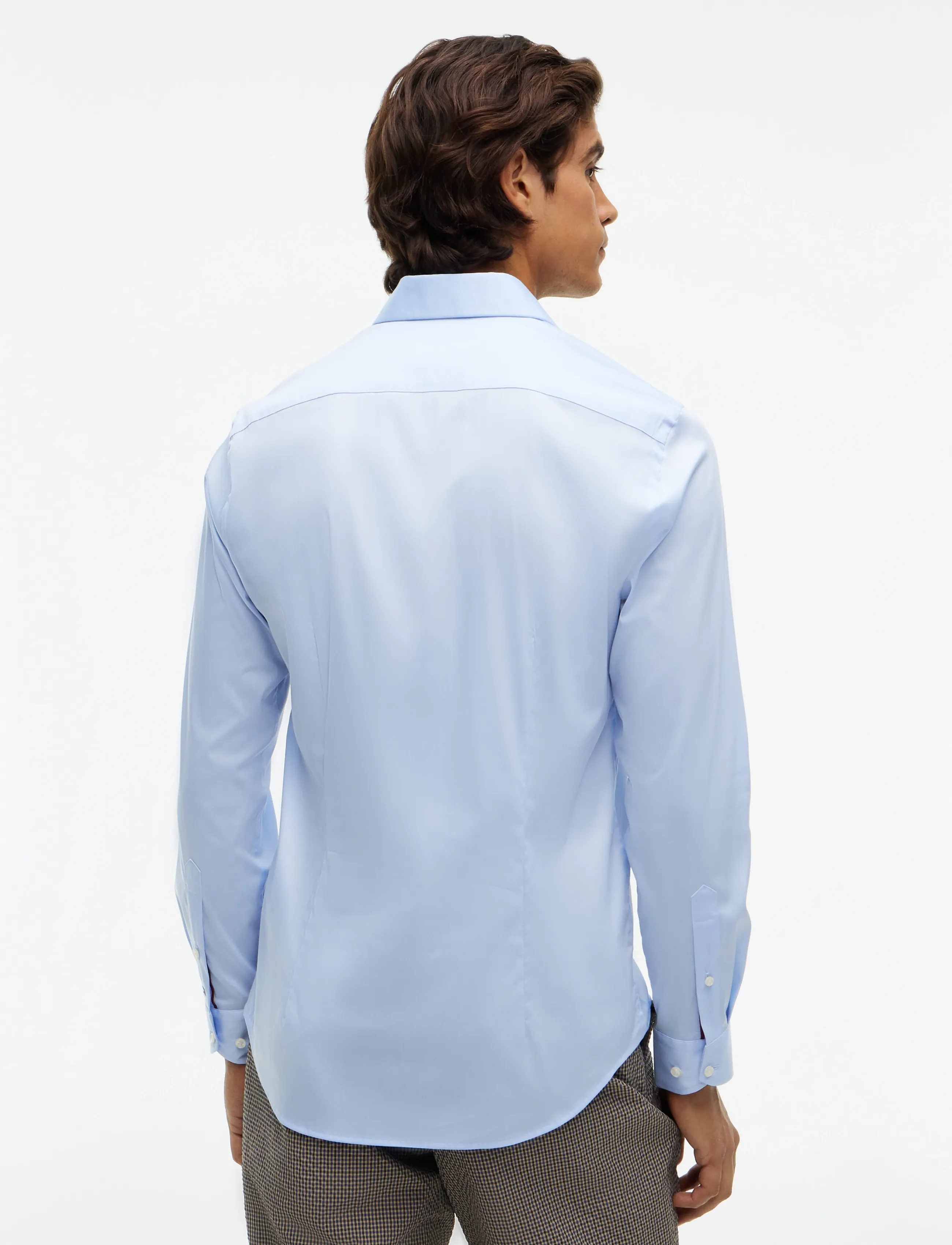 Tommy Hilfiger - NY FLEX COLLAR SOLID SHIRT - ametlikud särgid - sweet blue - 2