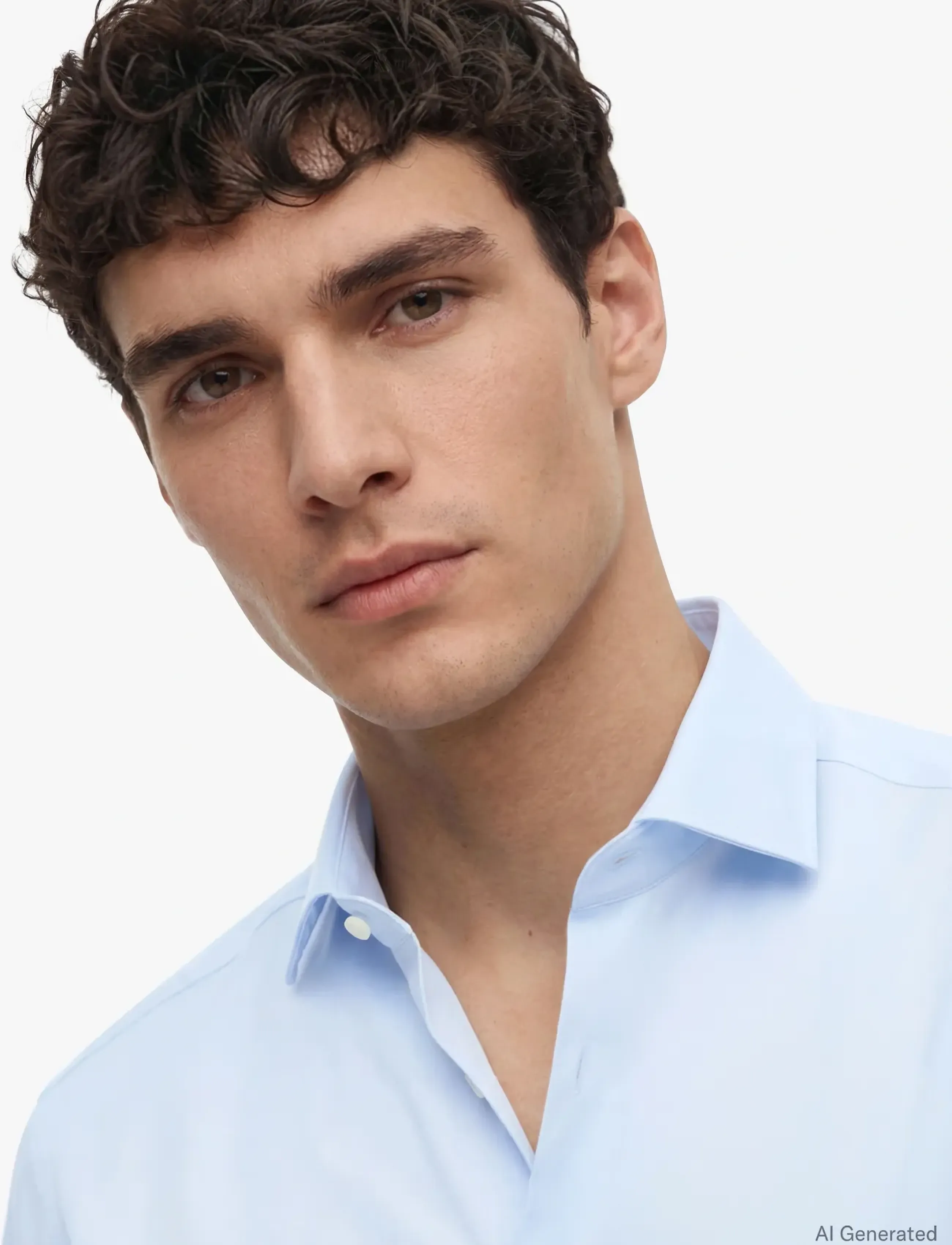 Tommy Hilfiger - DC FLEX COLLAR SOLID SHIRT - formal shirts - sweet blue - 3