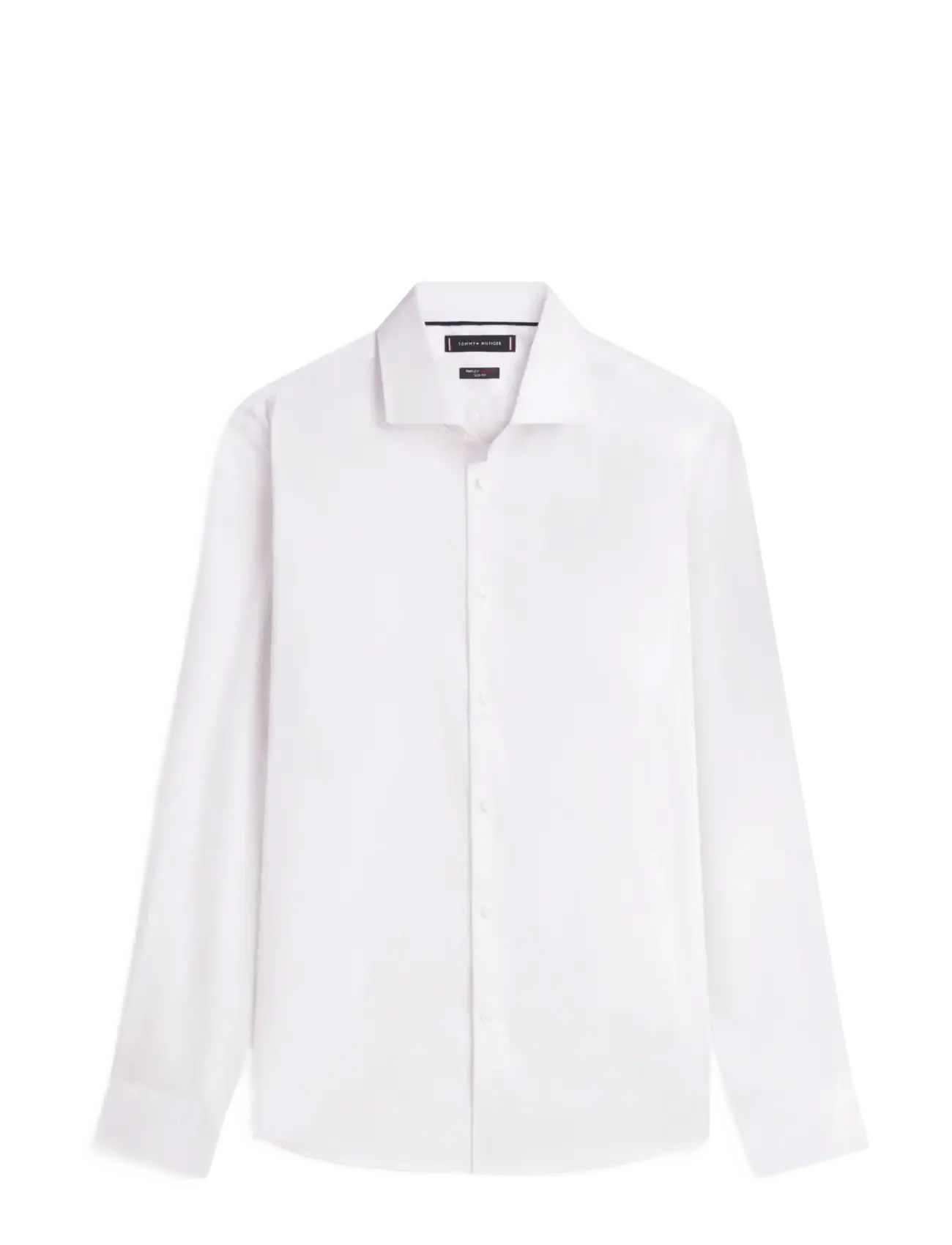 DC FLEX COLLAR SOLID SHIRT - WHITE