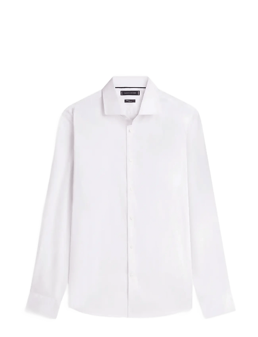 Tommy Hilfiger - NY FLEX COLLAR SOLID SHIRT - formelle skjorter - white - 1