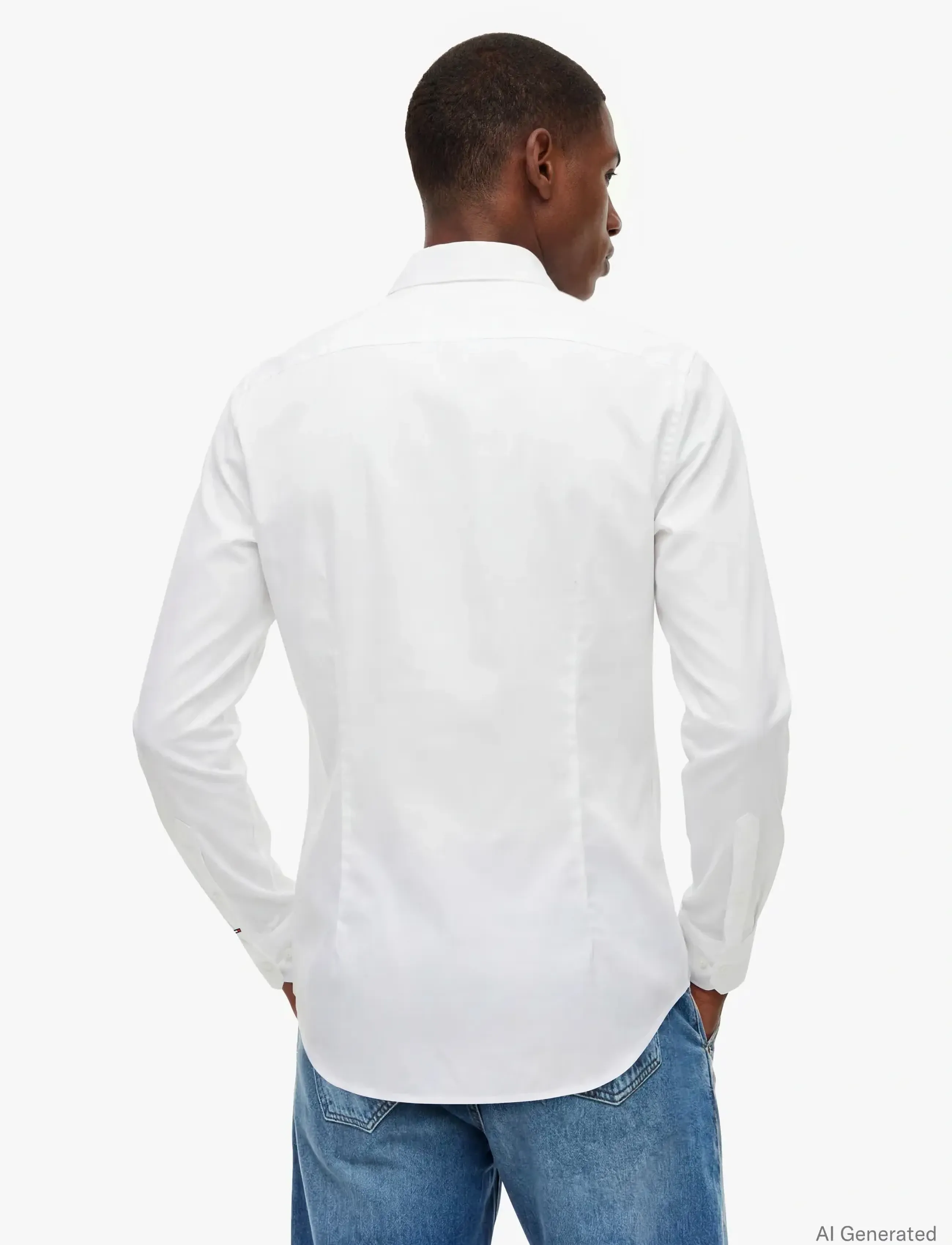 Tommy Hilfiger - DC FLEX COLLAR SOLID SHIRT - formal shirts - white - 2