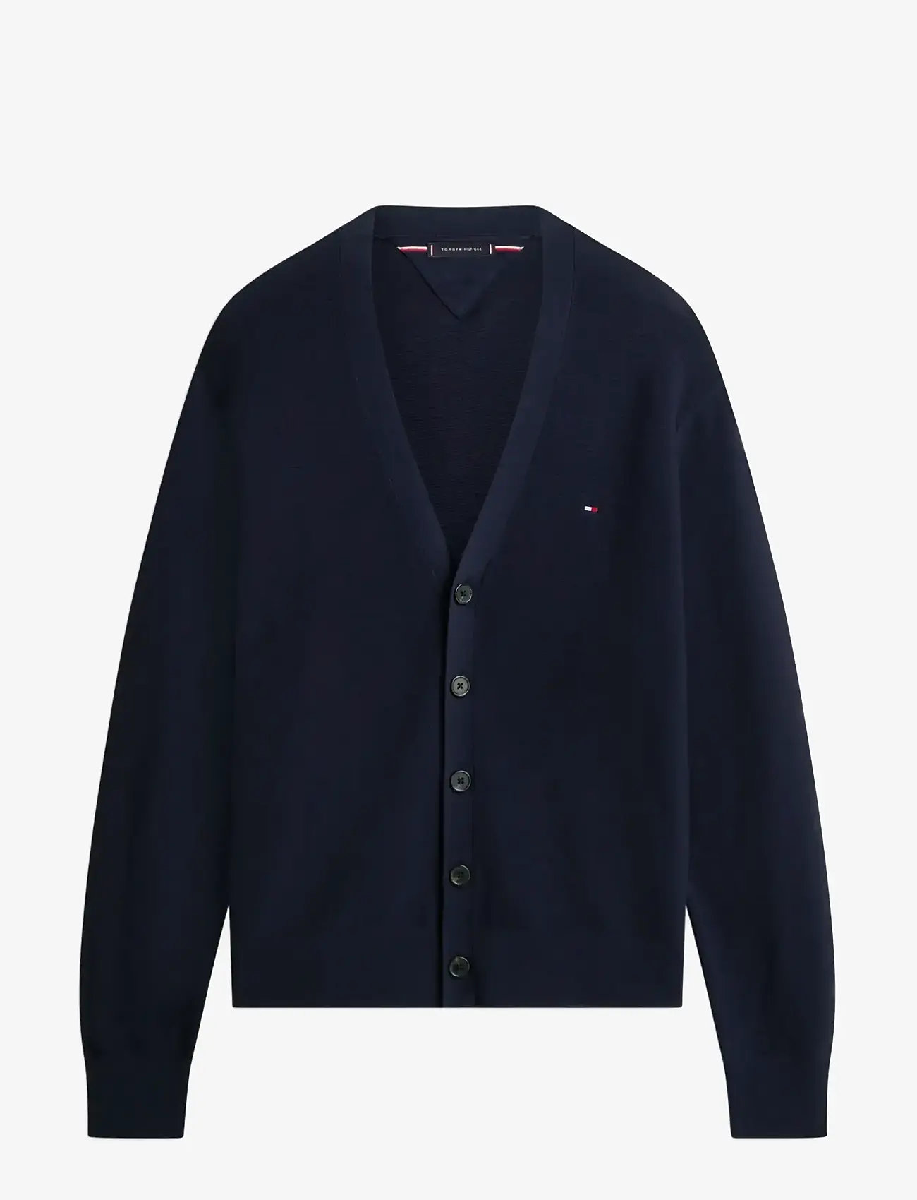 Tommy Hilfiger - COOL TOUCH STRUCTURE CARDIGAN - cardigans - desert sky - 1