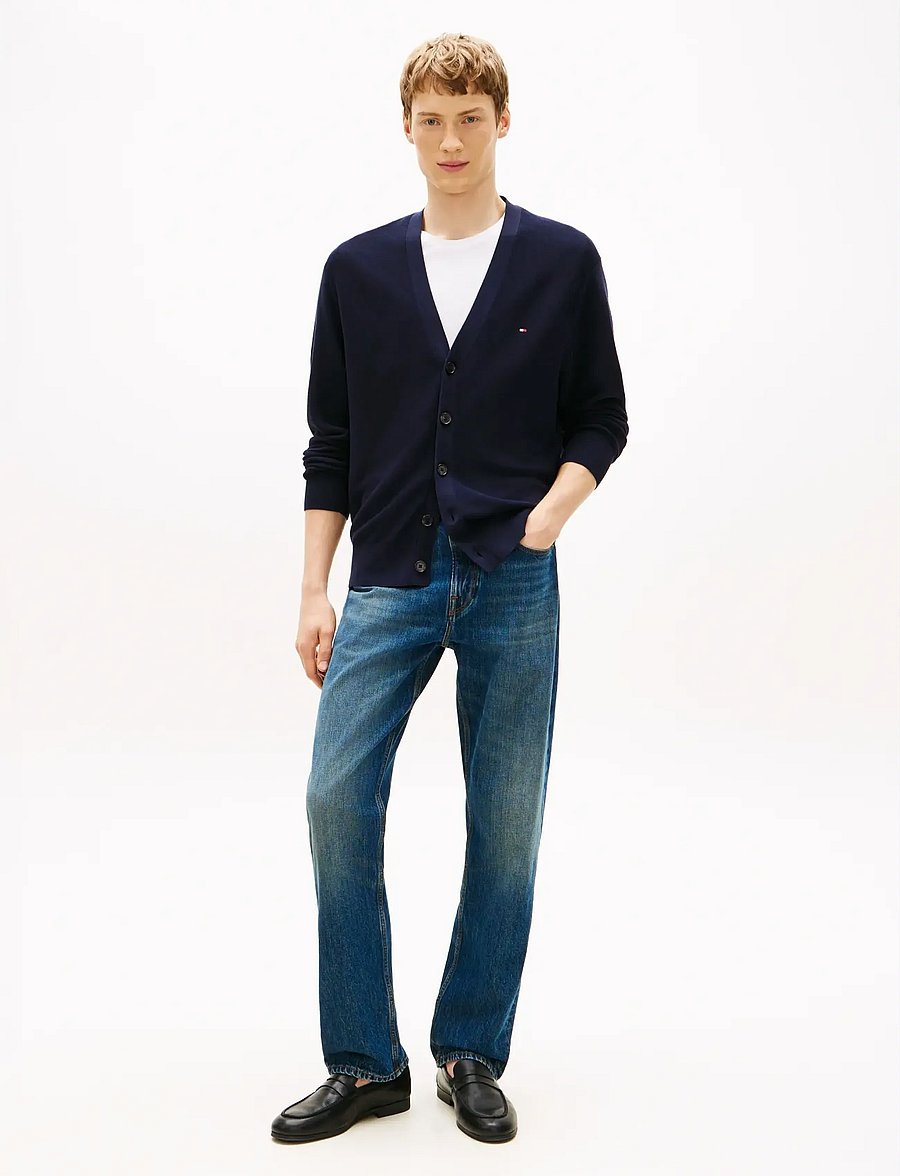 Tommy Hilfiger - COOL TOUCH STRUCTURE CARDIGAN - koftor - desert sky - 3