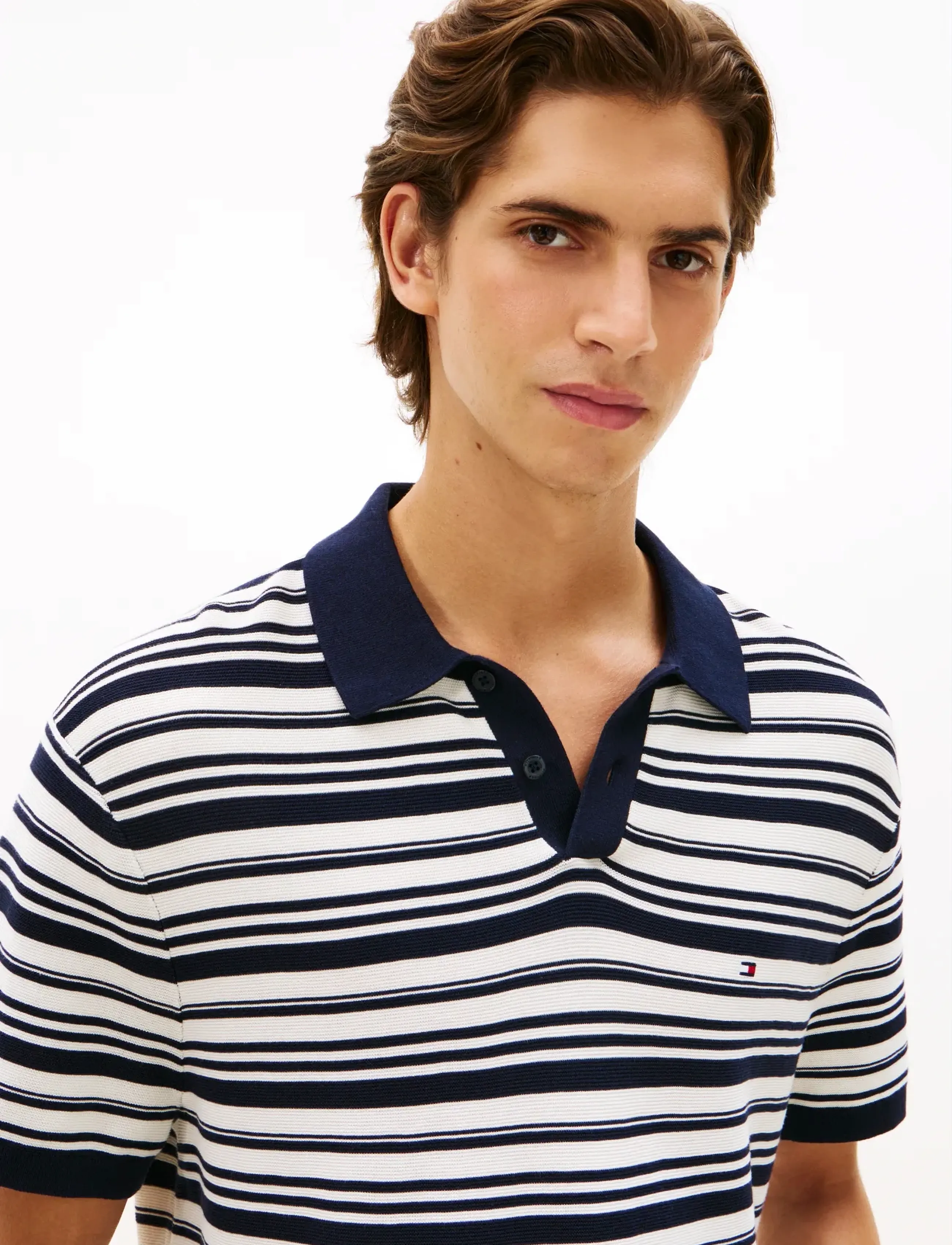 Tommy Hilfiger - COOL TOUCH STRUCTURE SS POLO - polo shirts - desert sky ivory petal multi - 4