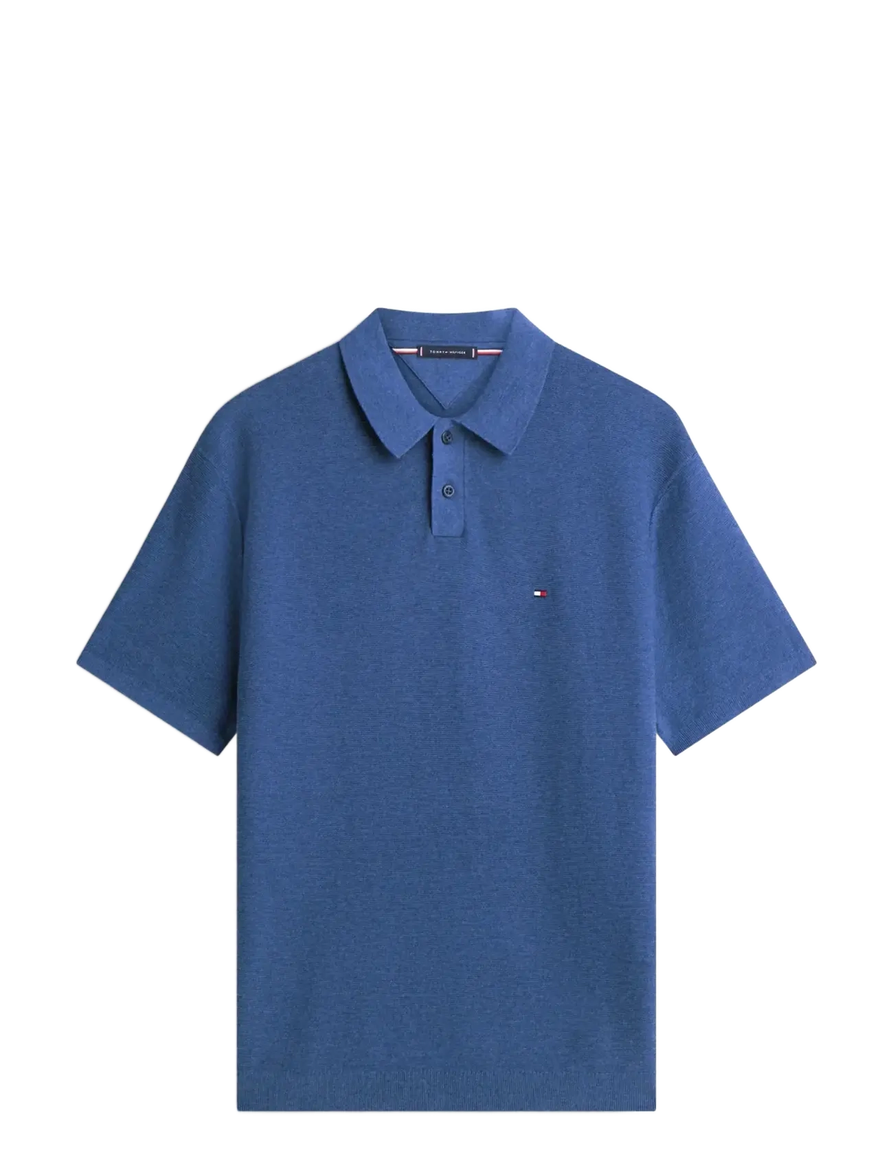 TOMMY HILFIGER Cool Touch Structure Ss Polo Blau - S - Herren