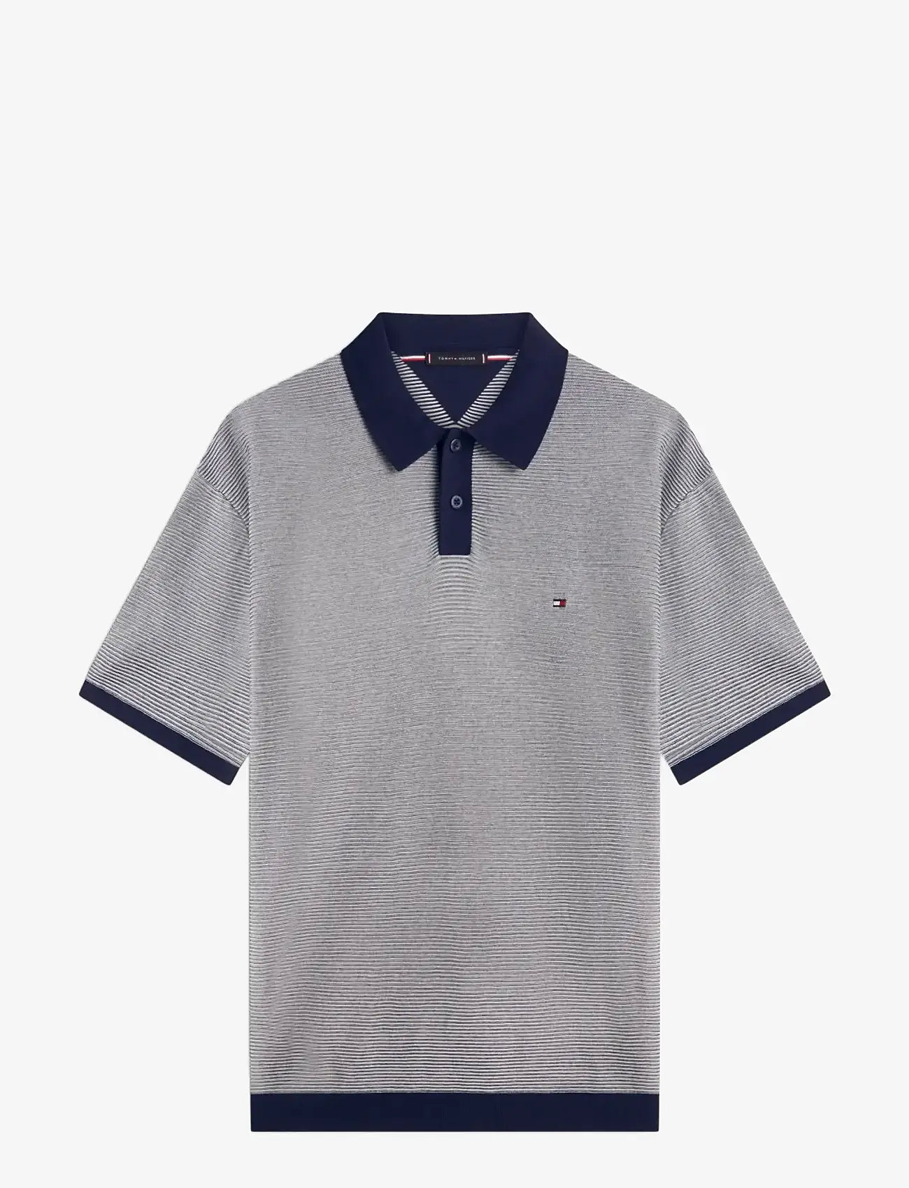 Tommy Hilfiger - COOL TOUCH STRUCTURE SS POLO - polostrik - desert sky ivory petal - 1