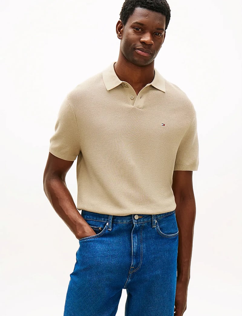 Tommy Hilfiger - COOL TOUCH STRUCTURE SS POLO - polostrik - keystone - 0