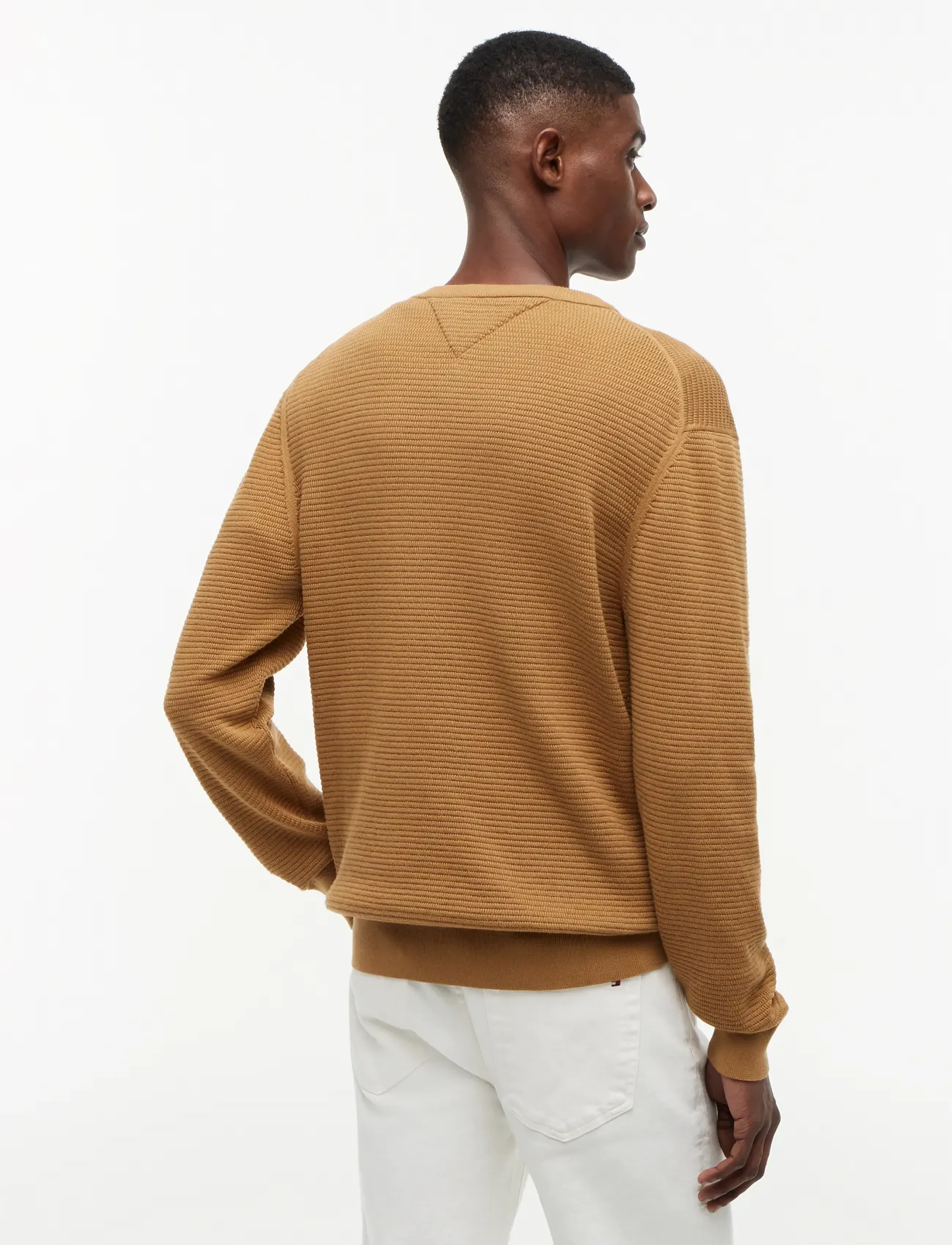 Tommy Hilfiger - SEASONAL STRUCTURE CREW NECK - rundhalsad - sahara - 2