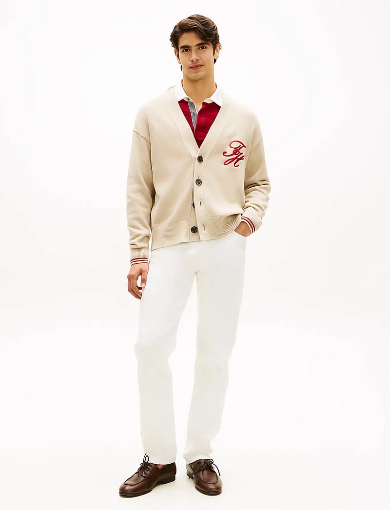 Tommy Hilfiger - CHUNKY COTTON CARDIGAN - cardigans - sandalwood - 3