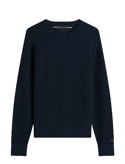 Fisherman Rib Jonny Collar - Rund Hals